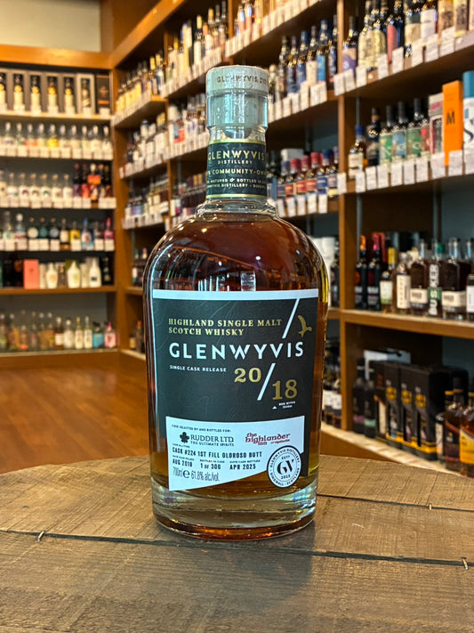 グレンウィヴィス 2018　ラダー×ハイランダーインクライゲラヒ　GLENWYVIS 2018 for RUDDER LTD. × Highlander Inn Craigellachie