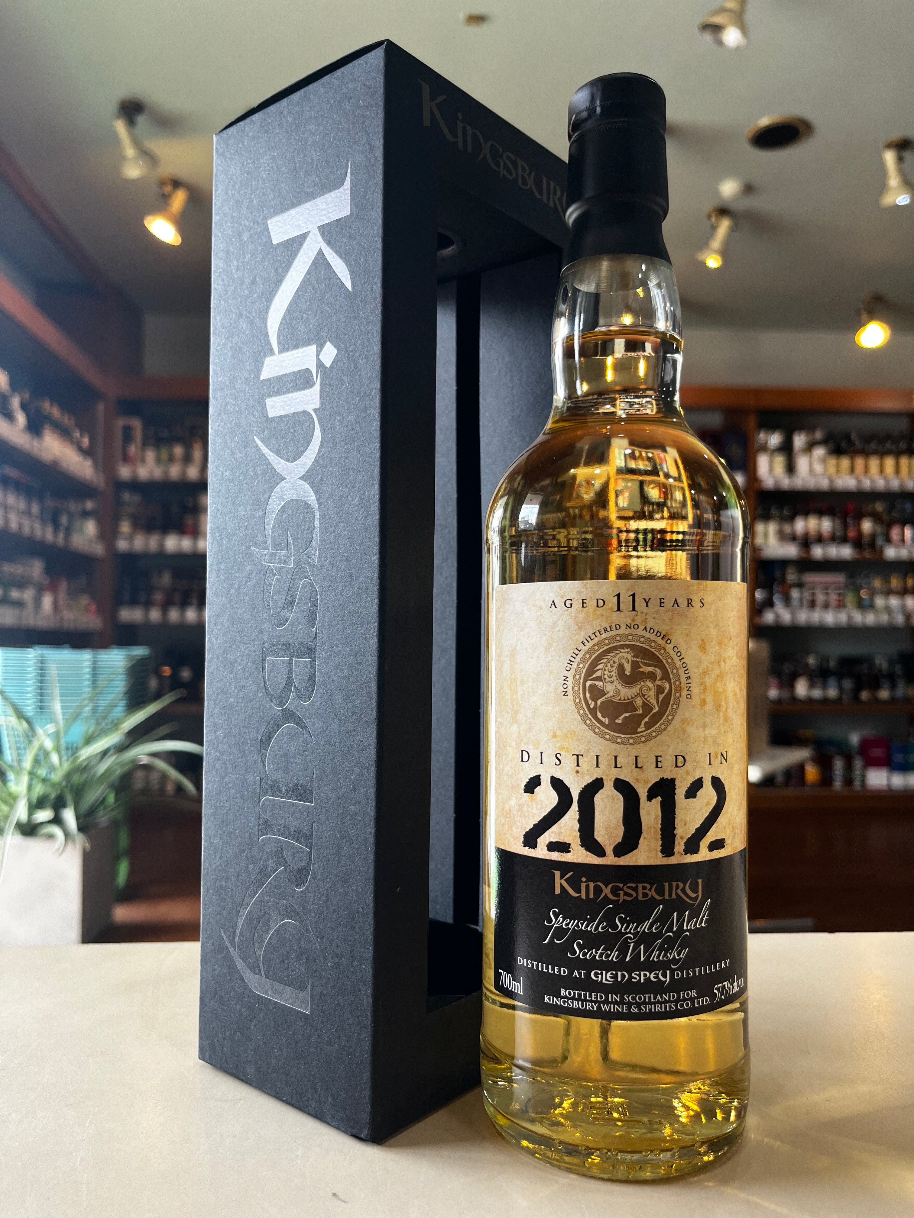 キングスバリー ゴールド グレンスペイ 11年 2012 KINGSBURY GOLD GLEN SPEY 2012 AGED 11 YEA –  北海道根本商店