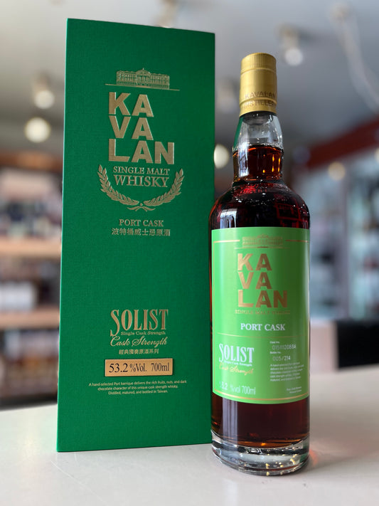 カバラン　ソリスト ポートカスク　2024リリース　53.2度　KAVALAN SOLIST PORT CASK Cask Strength