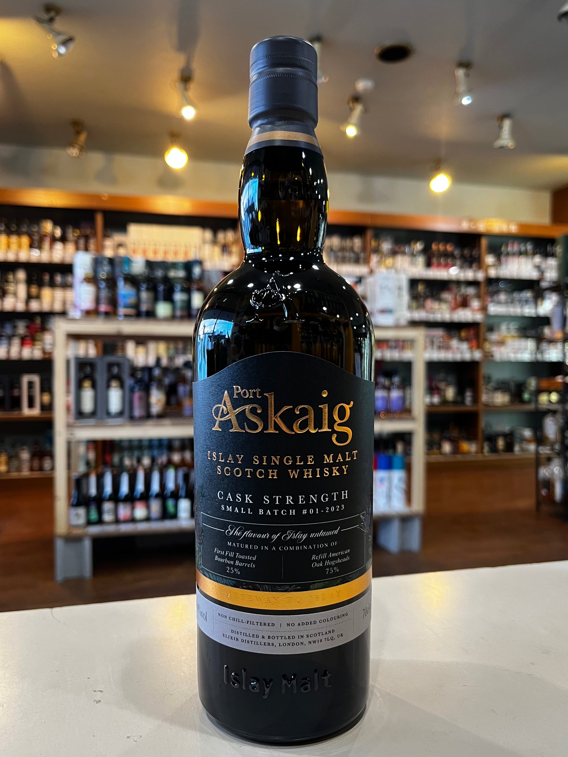 ポートアスケイグ　カスクストレングス　Port Askaig CASK STRENGTH