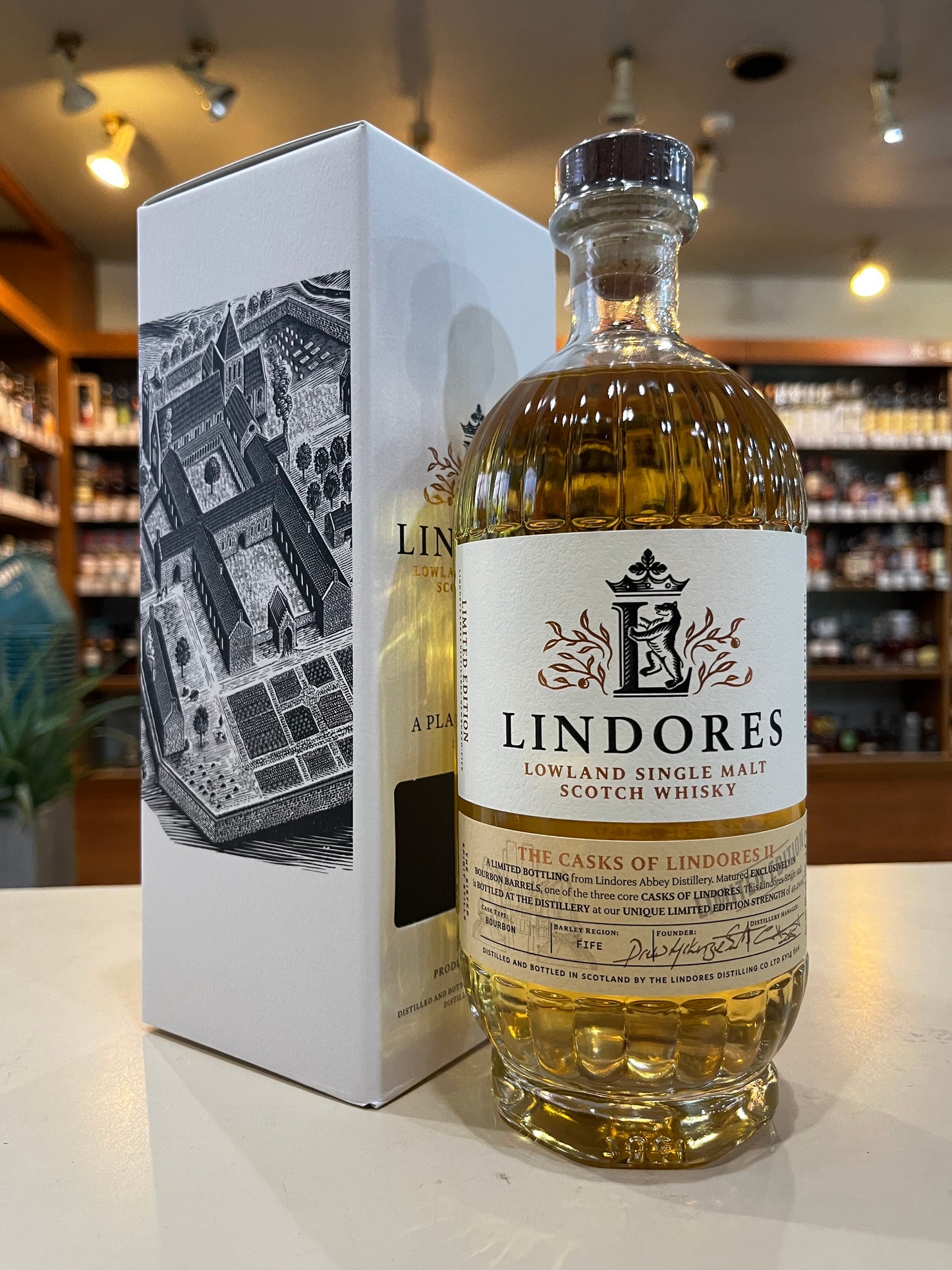 リンドーズ シングルモルト ザカスクオブリンドーズ バーボンカスク2 LINDORES SINGLE MALT THE CASKS OF LINDORES BOURBON Cask2