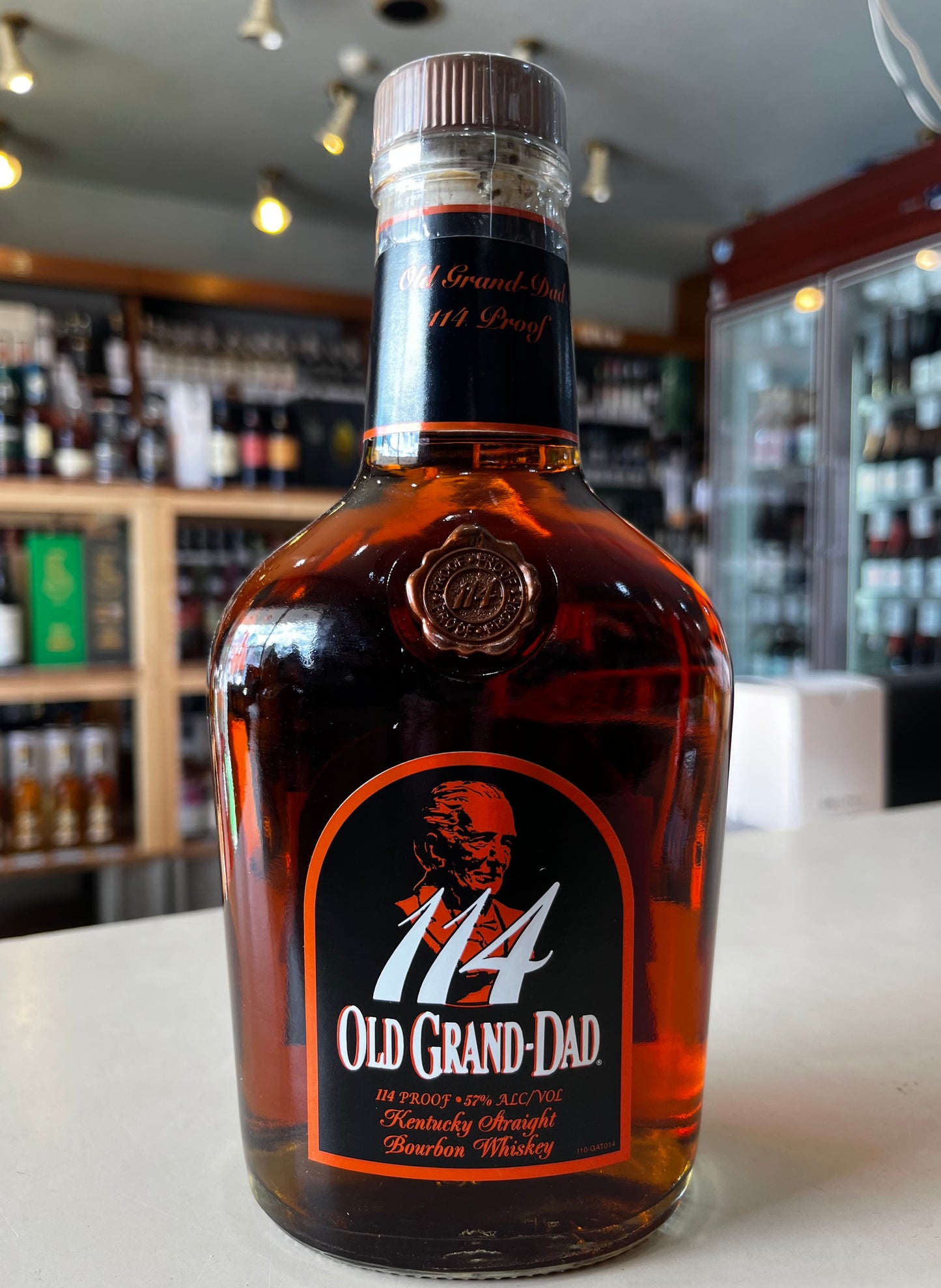 オールドグランダッド　114プルーフ　OLD GRAND-DAD 114 PROOF