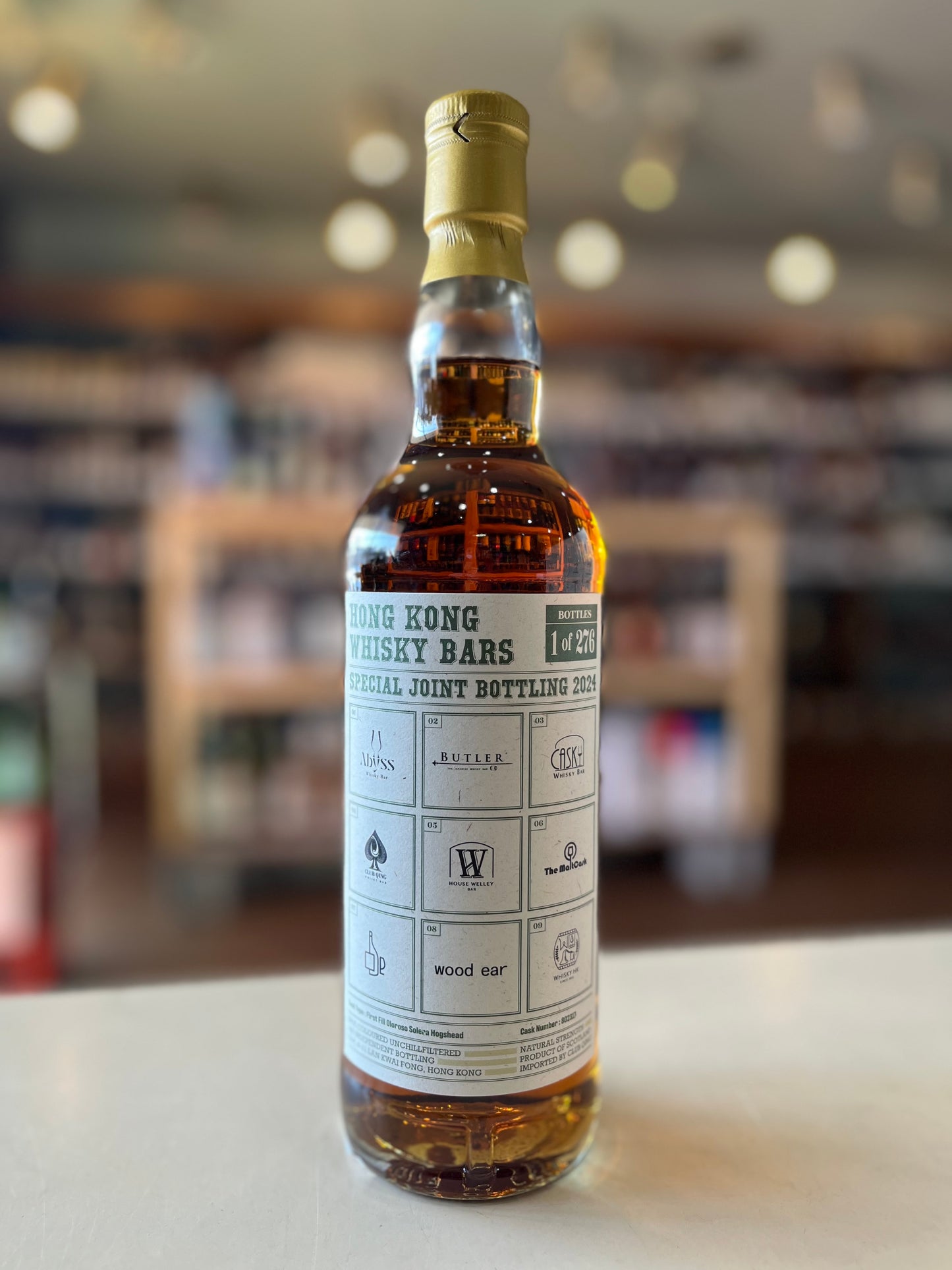 CLUB QING インチガワー 2009 15年 HK Bar Joint Bottling Inchgower