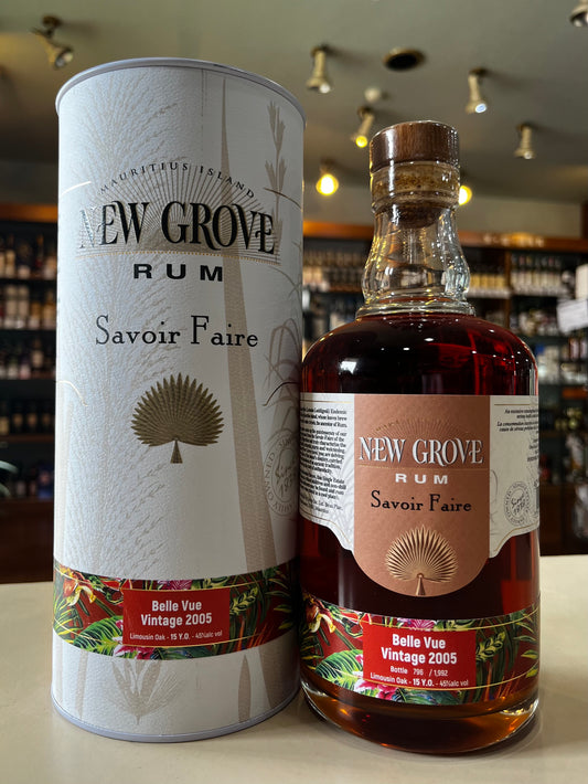 ニュー グローブ 　ラム　ベルビュー　2005　 NEW GROVE RUM Belle Vue Vintage 2005