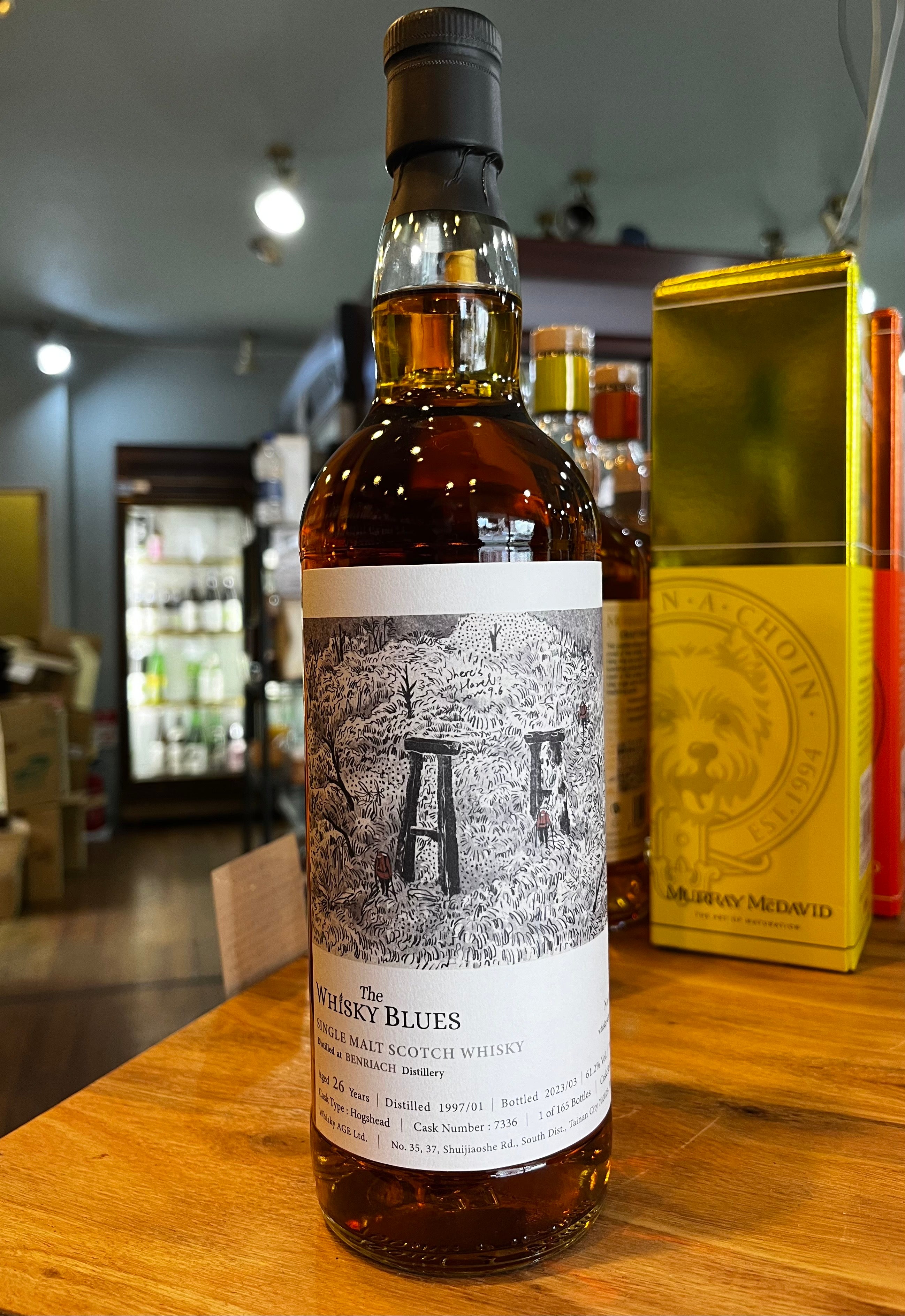 The Whisky Blues #047 BENRIACH Aged 26 Years ベンリアック1997-2023／26年 – 北海道根本商店