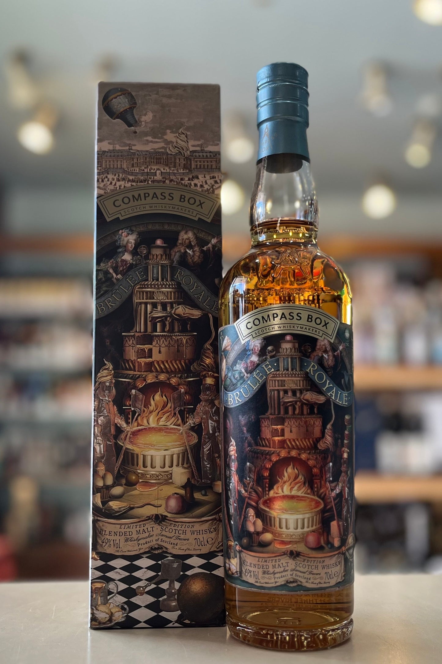 コンパスボックス ブリュレ ロワイヤル ブレンデッドモルトウイスキー　BRULEE ROYALE  BLENDED MALT WHISKY COMPASS BOX