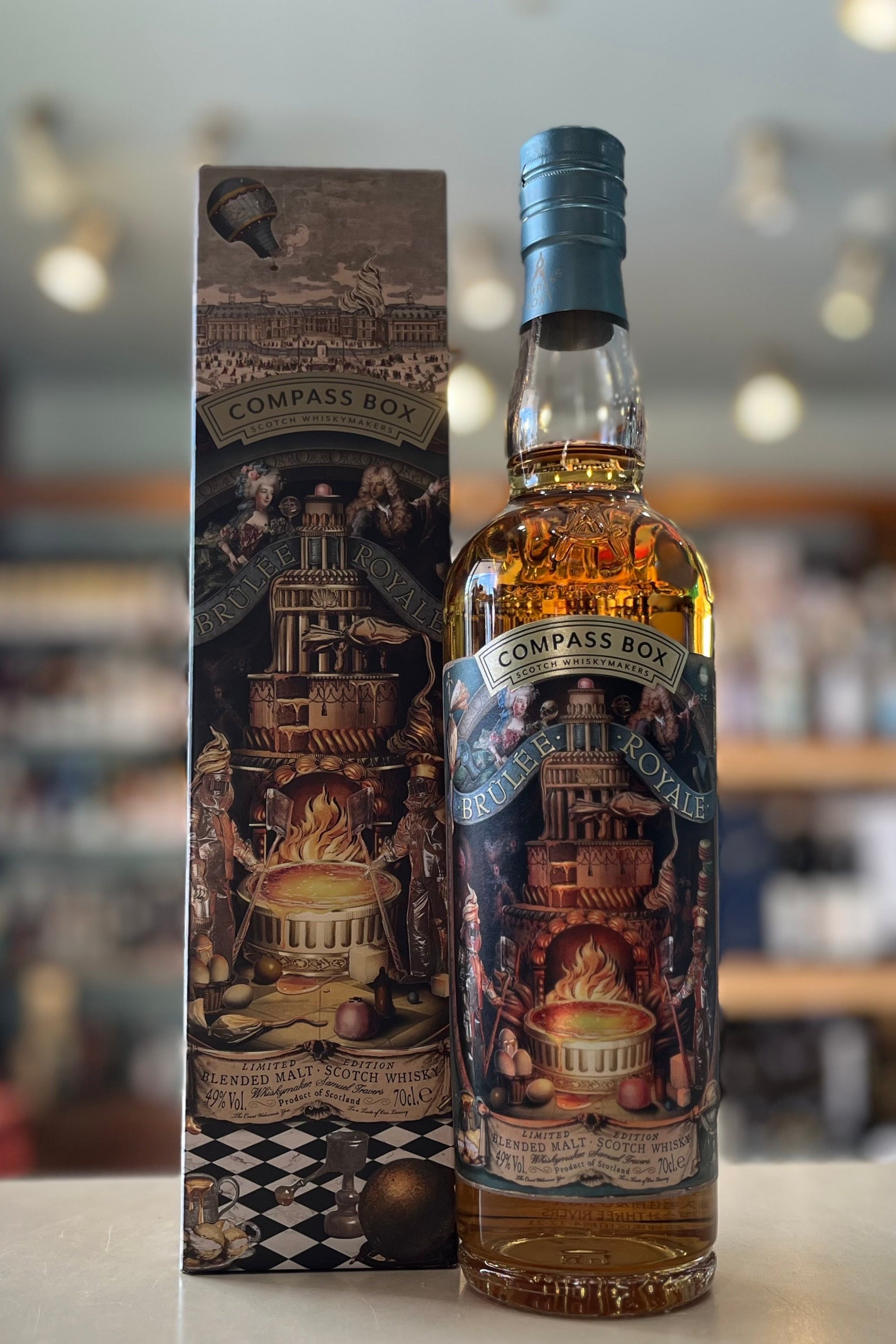 コンパスボックス ブリュレ ロワイヤル ブレンデッドモルトウイスキー　BRULEE ROYALE  BLENDED MALT WHISKY COMPASS BOX