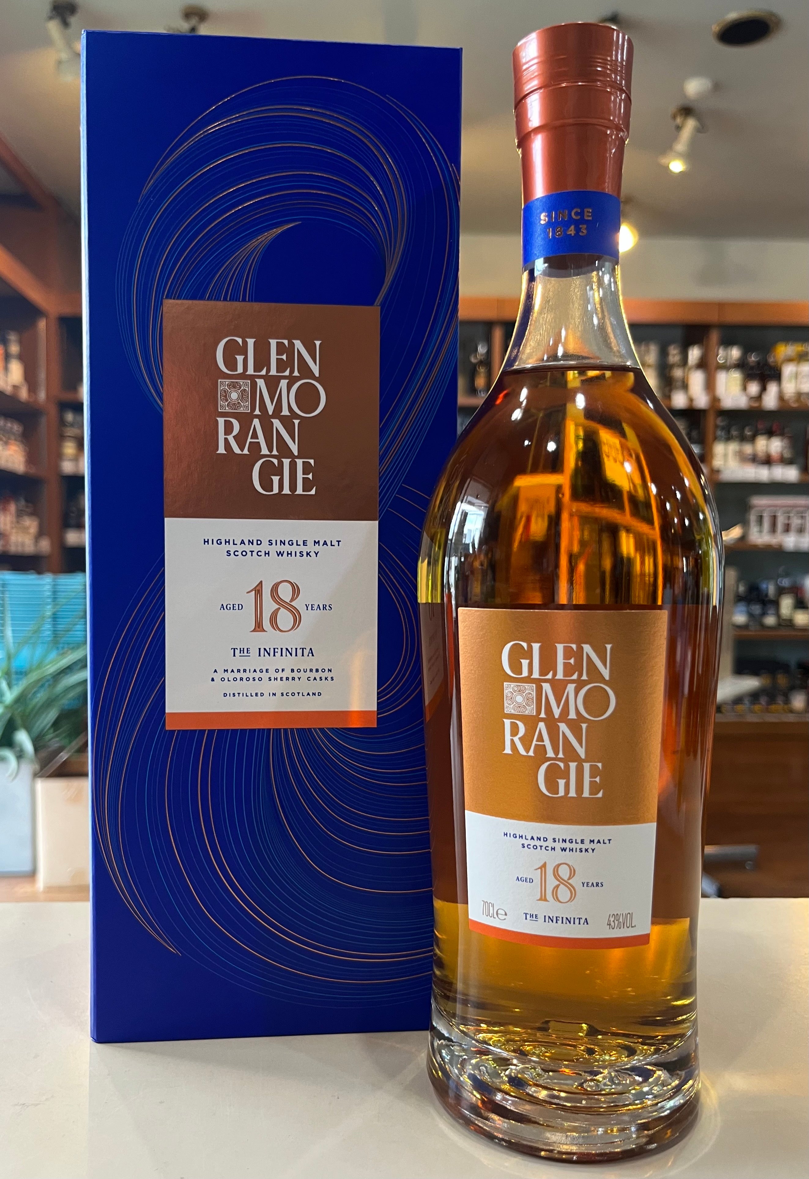 グレンモーレンジィ ザ・インフィニータ18年 GLENMORANGIE THE INFINITA AGED 18 YEARS (リニューアル –  北海道根本商店