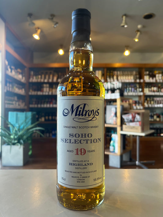 ミルロイズ ソーホーセレクション　ハイランド 19年 2004　Milroy’s SOHO SELECTION HIGHLAND AGED 19 YEARS