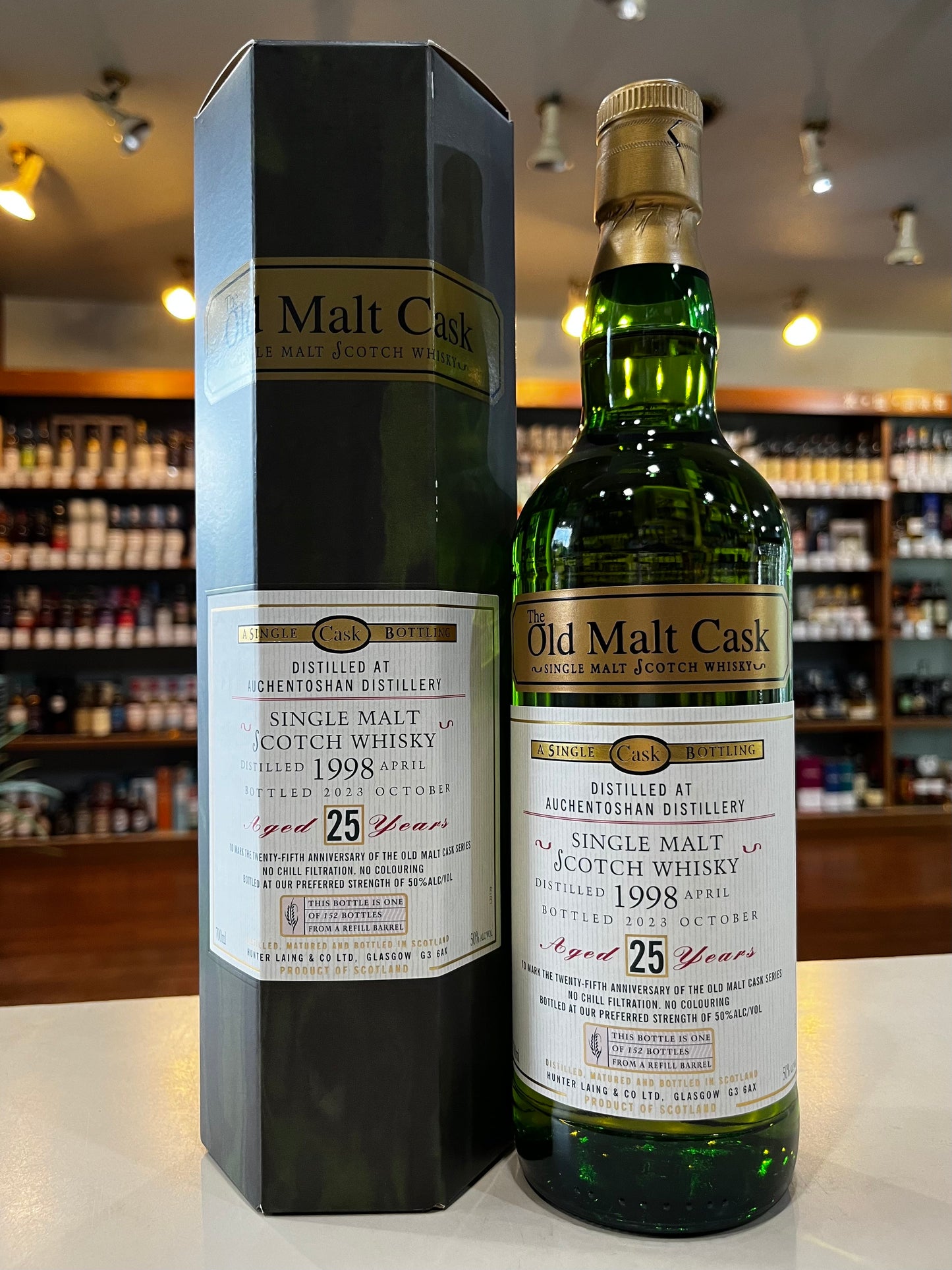 オーヘントッシャン 1998 25年  / ハンターレイン オールド・モルト・カスク 25周年記念　MACDUFF 1997 Aged 26 Years The Old Malt Cask 25 Anniversary