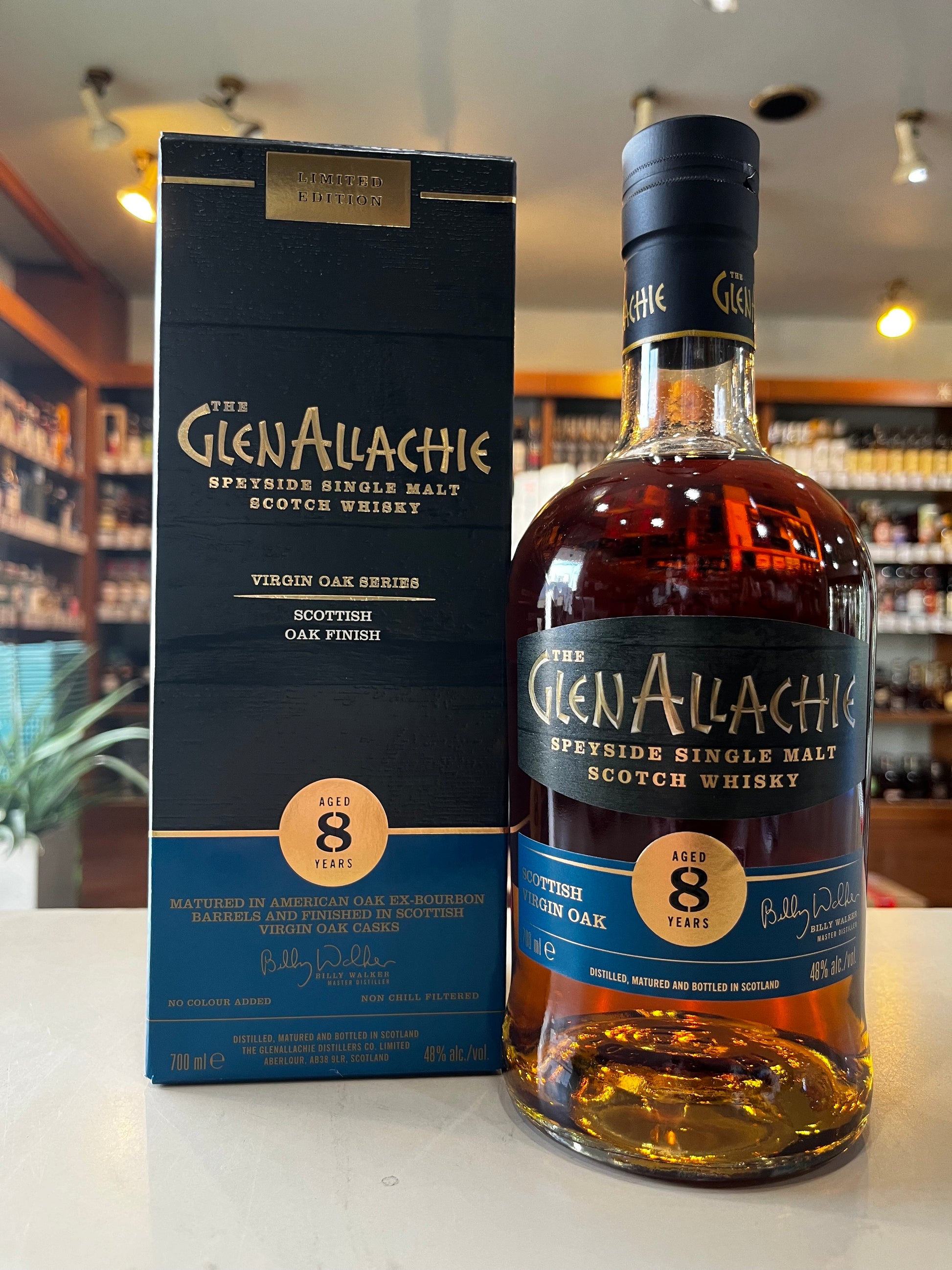 グレンアラヒー 8年 スコティッシュヴァージンオーク　GLENALLACHIE AGED 8 YEARS SCOTTISH OAK FINISH