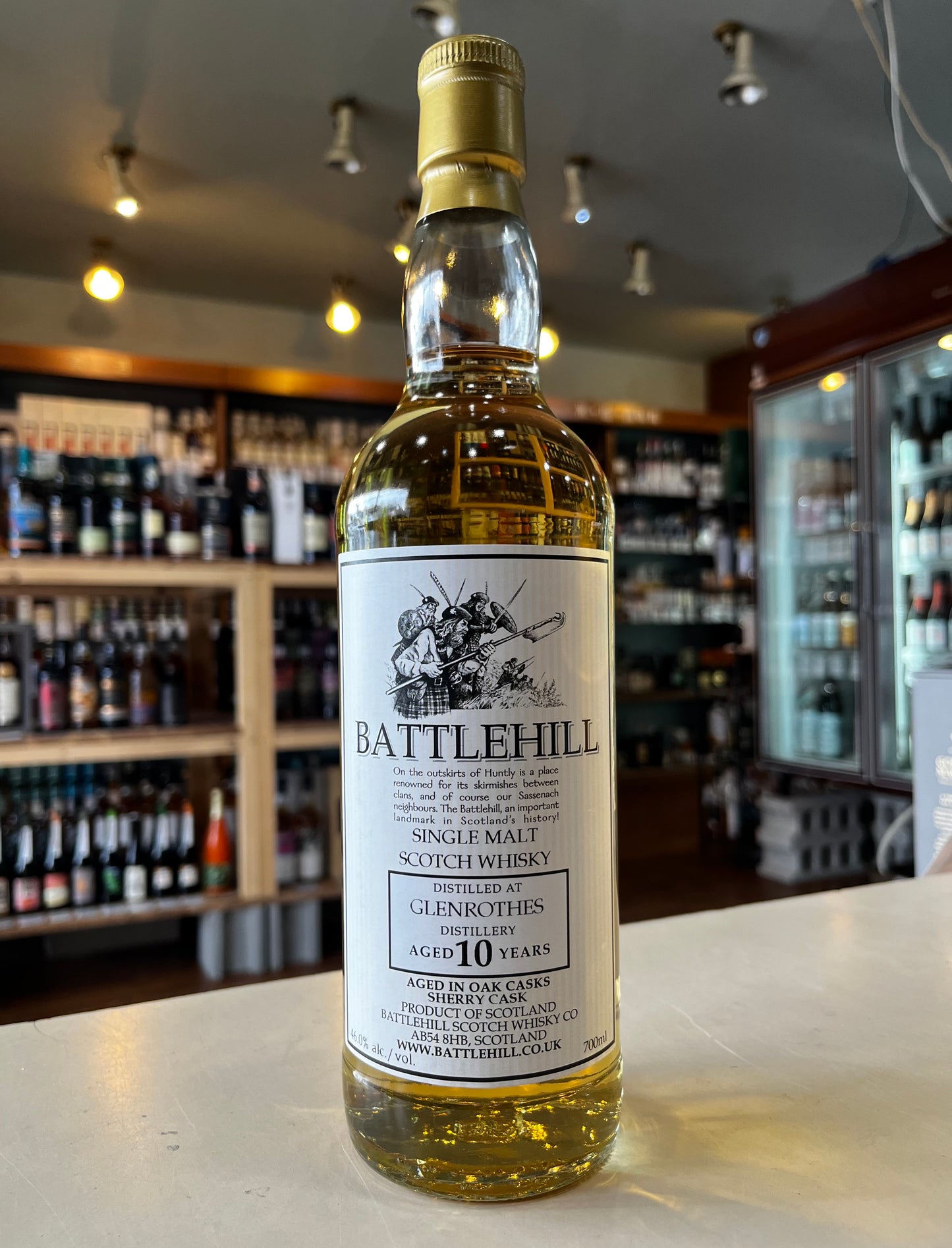 バトルヒル　グレンロセス 10年 2013　BATTLEHILL GLENROTHES AGED 10 YEARS 2015