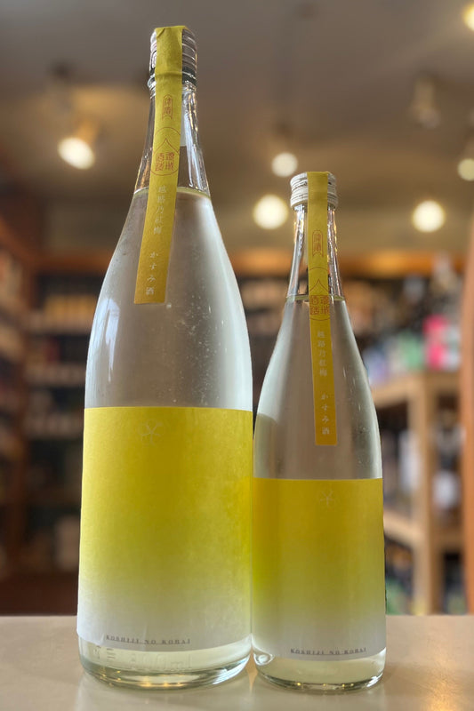 越路乃紅梅　かすみ酒　生原酒