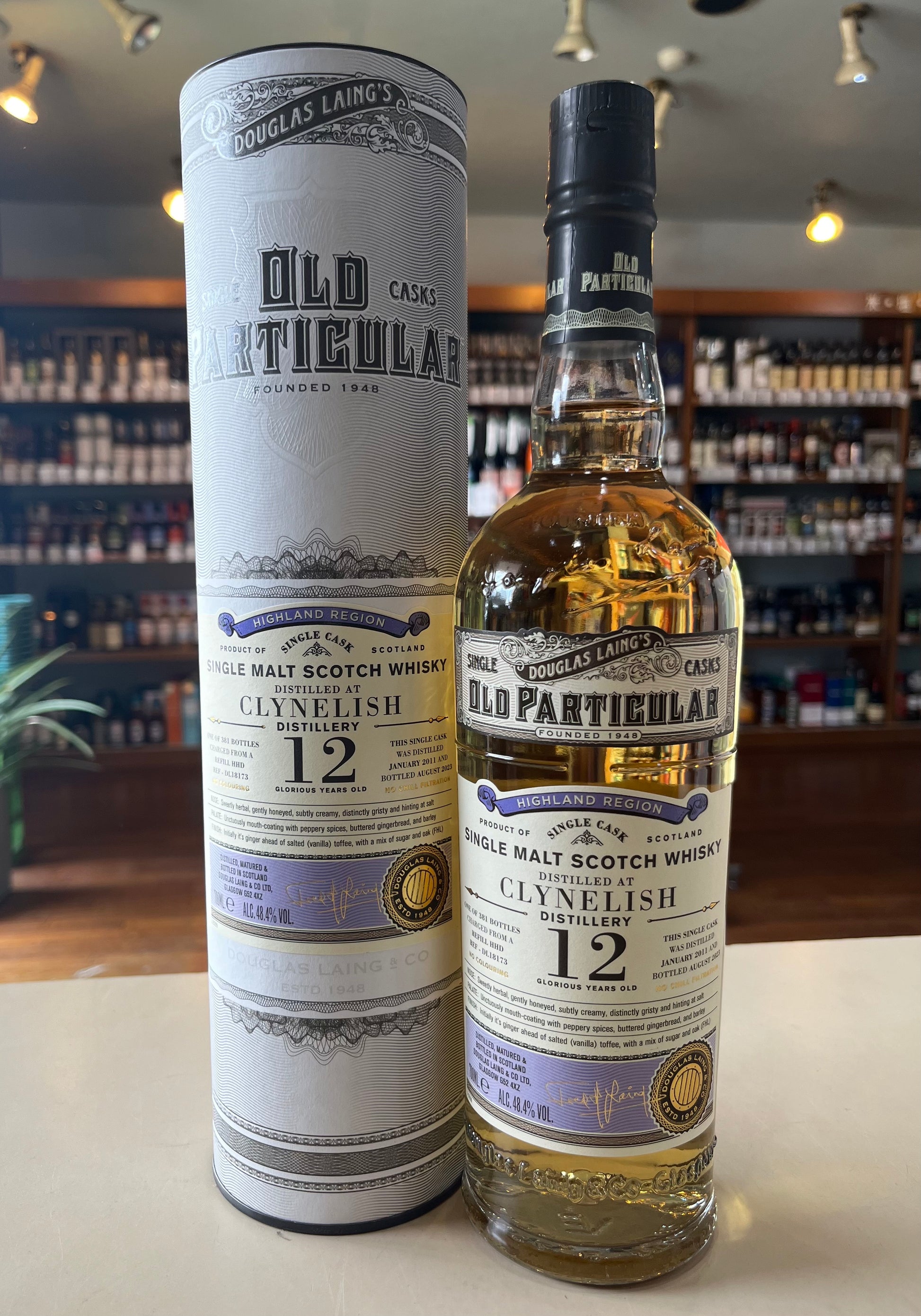 OLD PARTICULAR CLYNELISH 12 YEARS OLD　ダグラスレイン　オールドパティキュラー　クライヌリッシュ 12年 2011