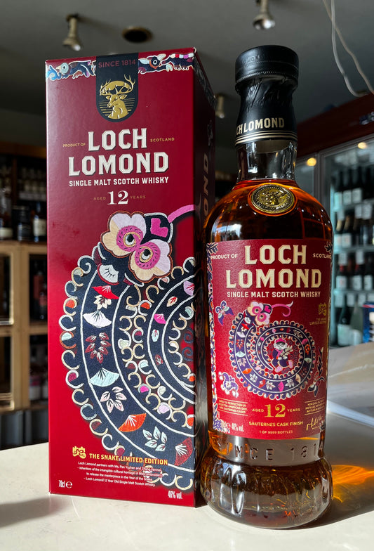 ロッホローモンド　12年　ソーテルヌカスクフィニッシュ スネークエディション LOCH LOMOND AGED 12 YEARS SAUTERNES CASK FINISH THE SNAKE LIMITED EDITION