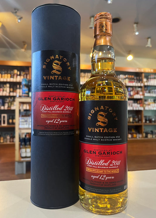 シグナトリー・ヴィンテージ グレンギリー 2011 12年  スモールバッチ　48.2% 　SIGNATORY VINTAGE GLEN GARIOCH AGED 12 YEARS Small Batch