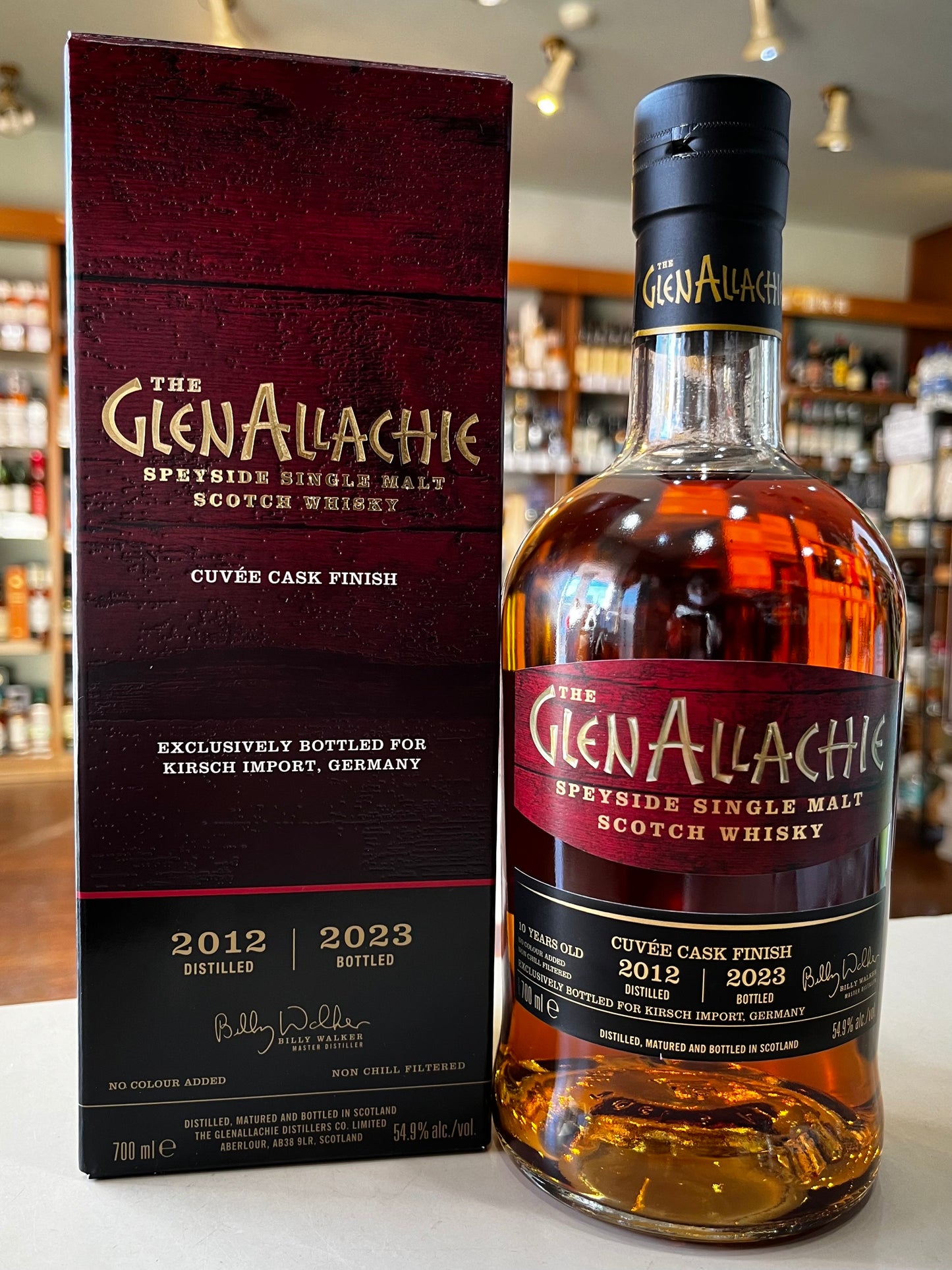 グレンアラヒ 10年　キュベカスク フィニッシュ GLENALLACHIE CUVEE CASK FINISH 2012-2023