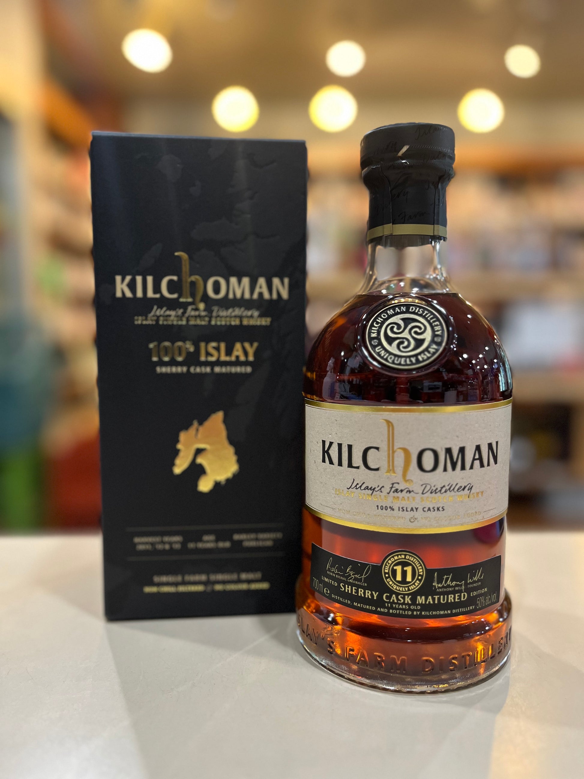 キルホーマン100％アイラ 11年　シェリーカスク　KILCHOMAN 100% ISLAY SHERRY CASK MATURED 11YEARS OLD