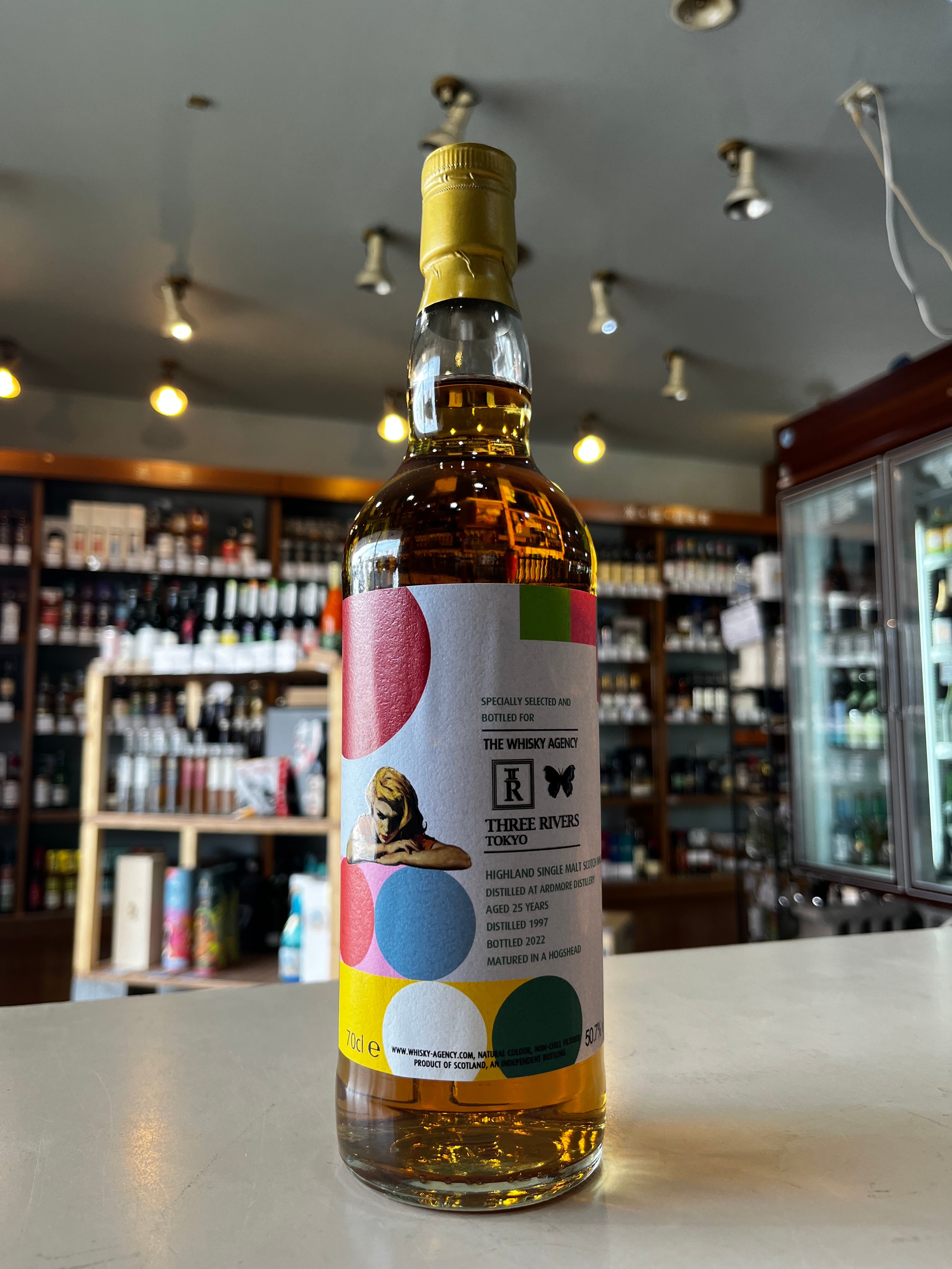 THE WHISKY AGENCY THREE RIVERS ARDMORE 1997 25yo HOGSHEAD ウイスキーエージェンシー –  北海道根本商店