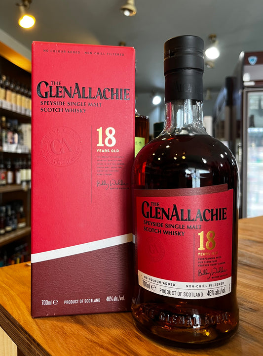 グレンアラヒー　18年　GLENALLACHIE　18yo　(新ラベル)