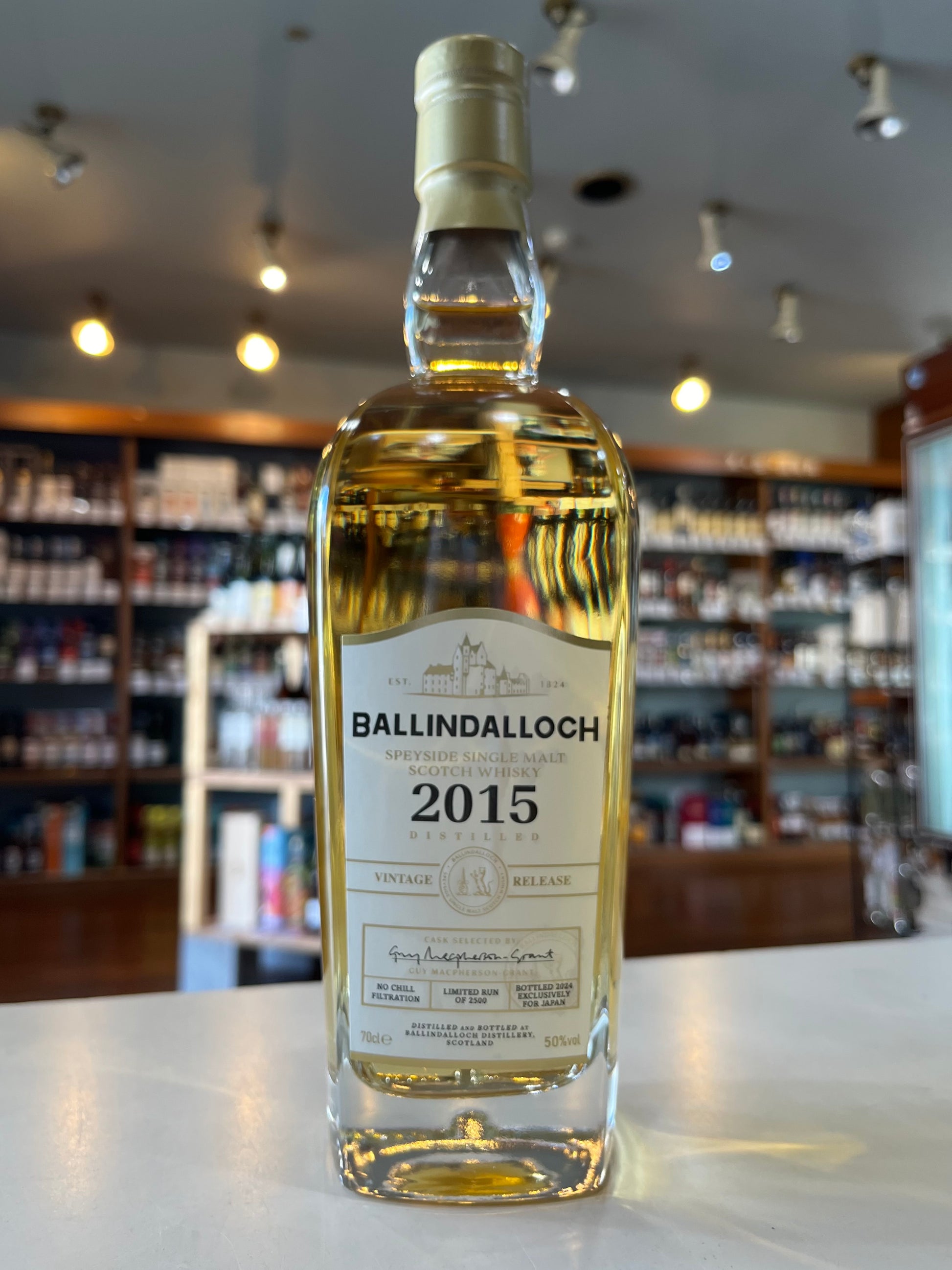 バリンダロッホ　ヴィンテージリリース2015　BALLINDALLOCH VINTAGE RELEASE 2015