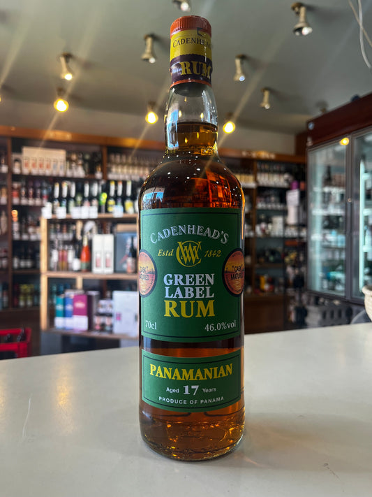 ケイデンヘッド グリーンラベル　パナマ ラム 17年　CADENHEAD'S GREEN LABEL RUM PANAMANIAN Aged 17 Years