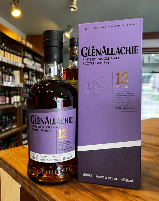 グレンアラヒー　12年　GLENALLACHIE　12yo　(新ラベル)　100ml