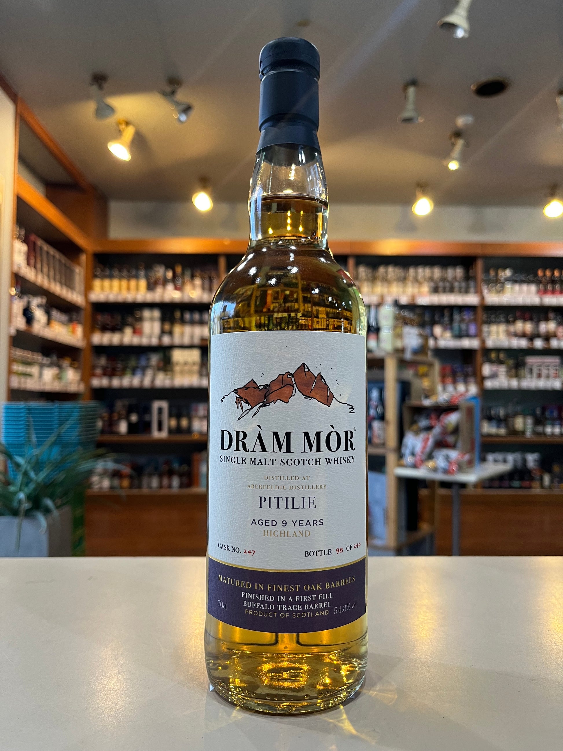 Dràm Mòr PITELIE [ABERFELDIE] AGED 9 YEARS  ドラムモール　ピティリー(アバフェルディ)2015　9年