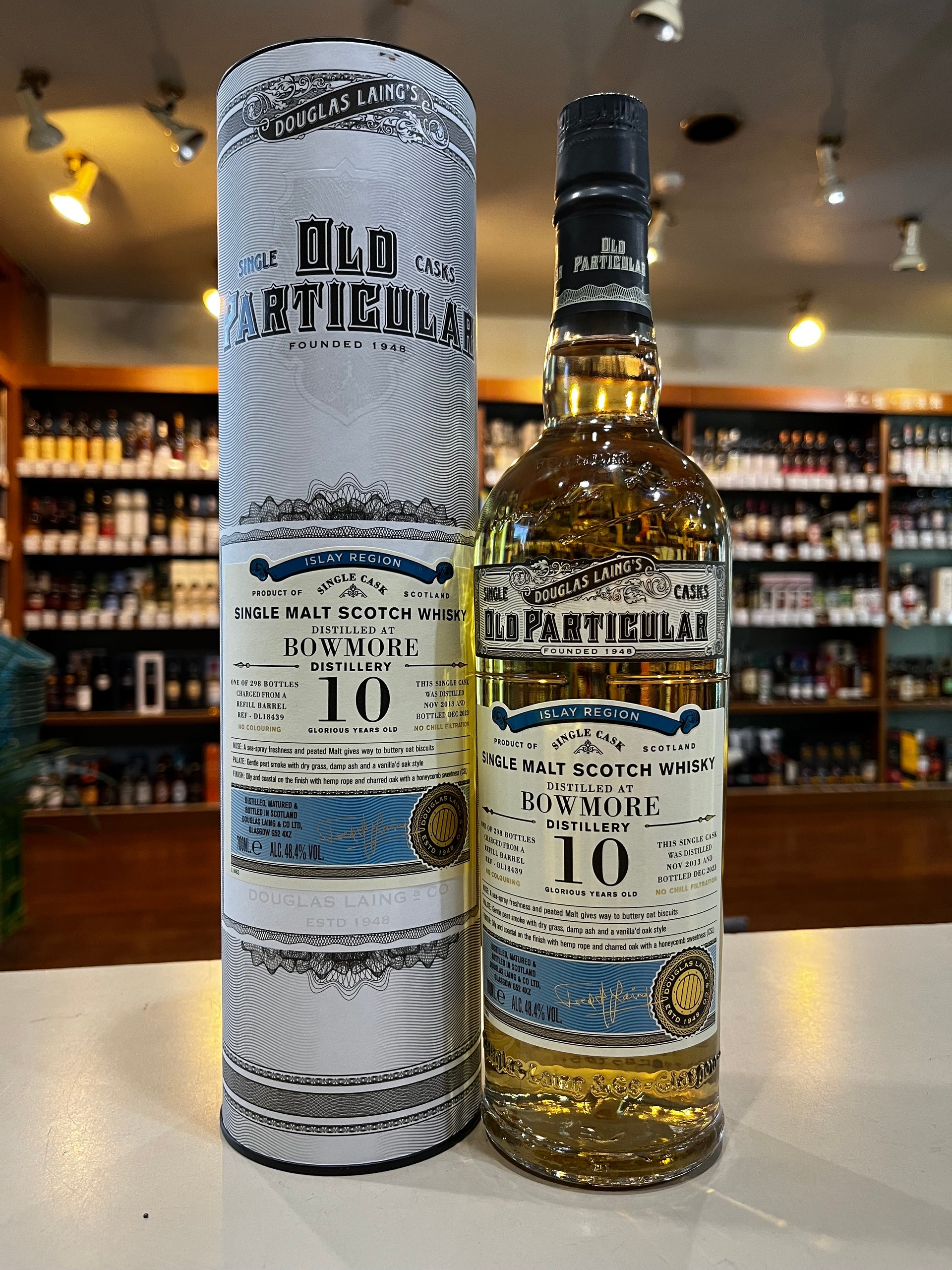 OLD PARTICULAR BOWMORE 10 YEARS OLD ダグラスレイン オールドパティ 