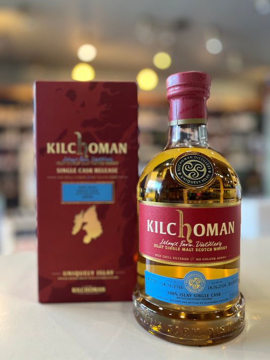 キルホーマン 2016年 100%アイラ バーボンバレル　KILCHOMAN 2016 100%ISLAY BOURBON