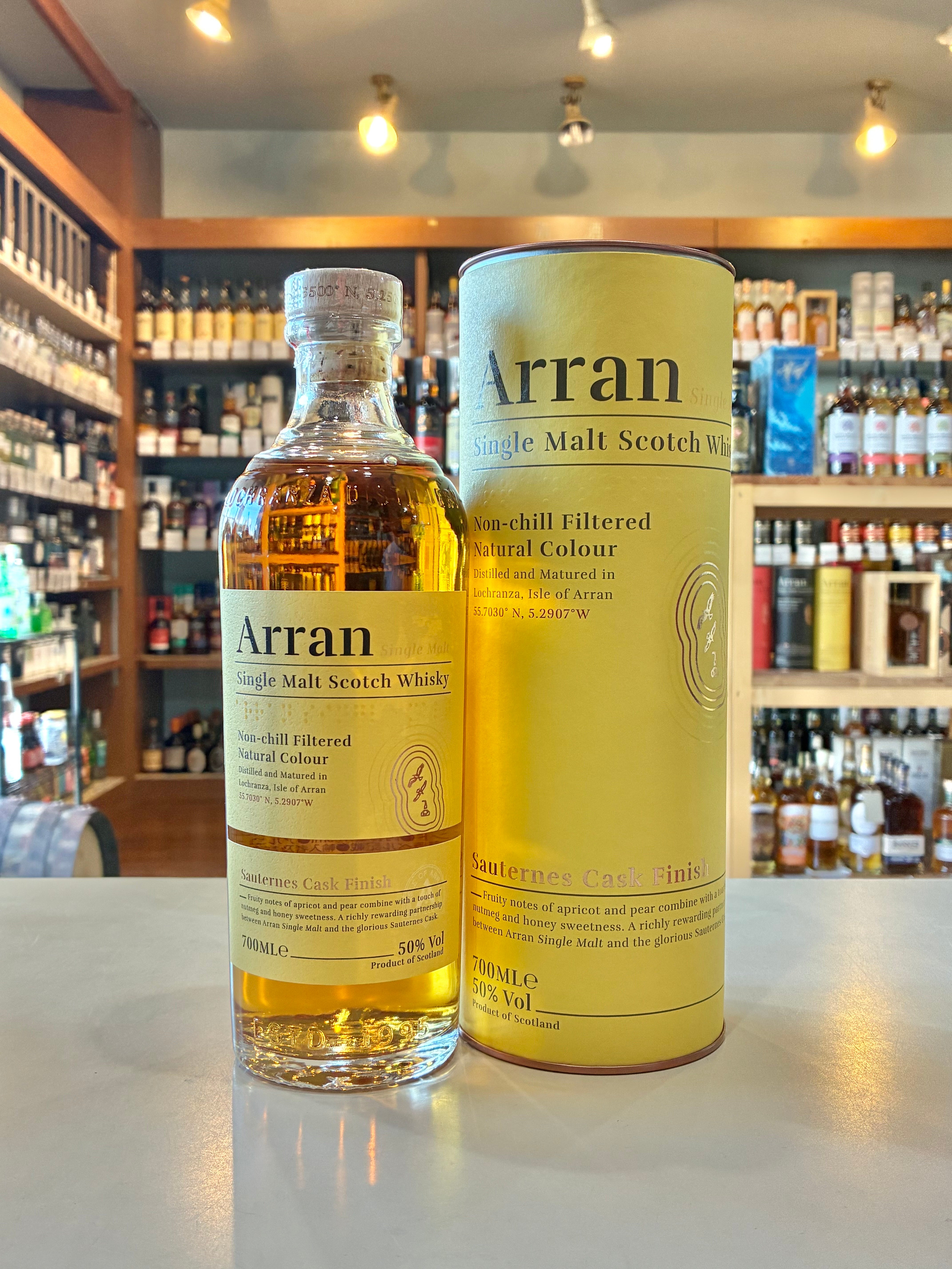 アラン ソーテルヌカスクフィニッシュ Arran Sauternes Cask Finish