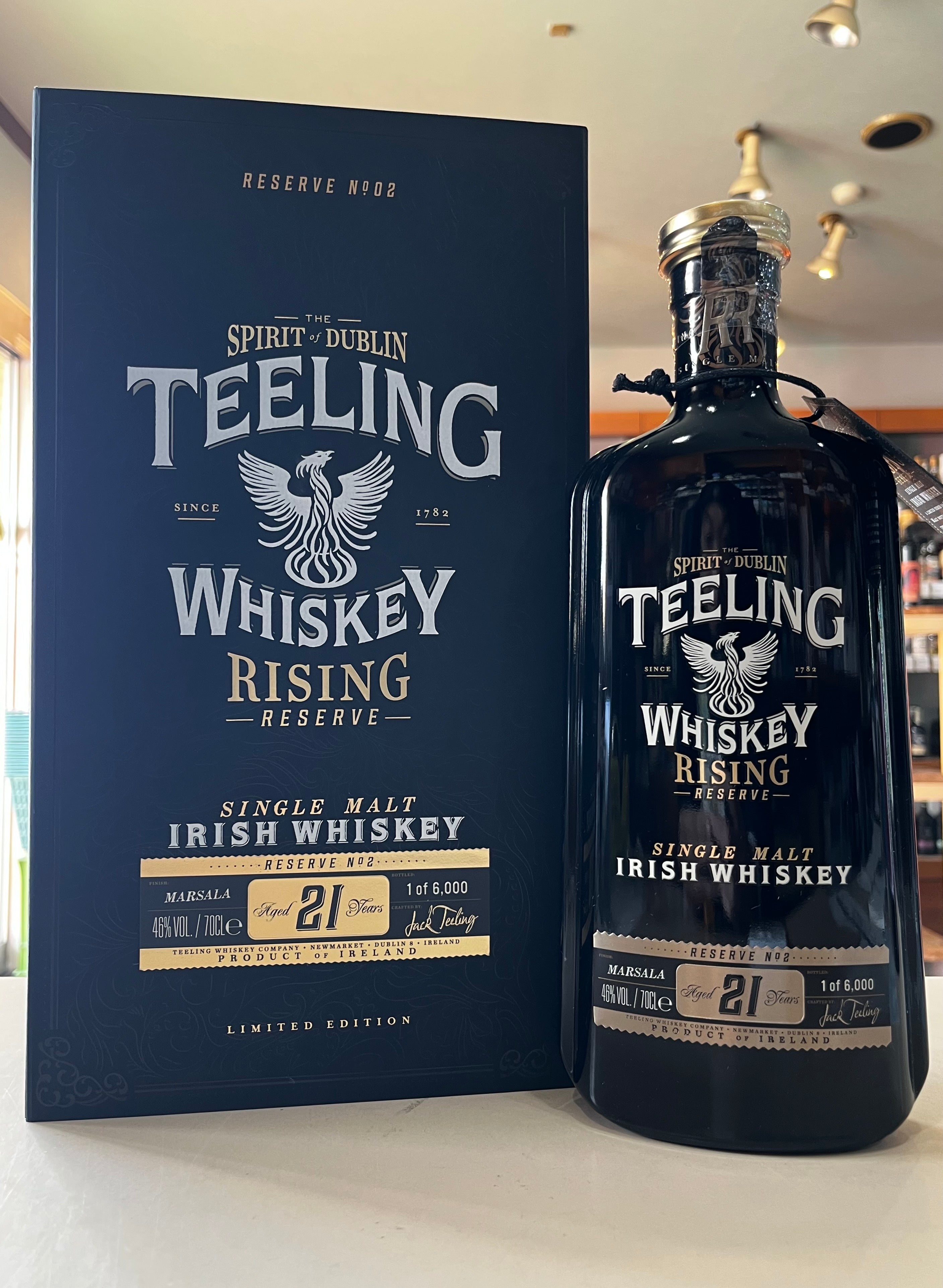 ティーリング 21年 ライジングリザーブ #2 TEELING SINGLE MALT RISING RESERVE No.2 21yo –  北海道根本商店