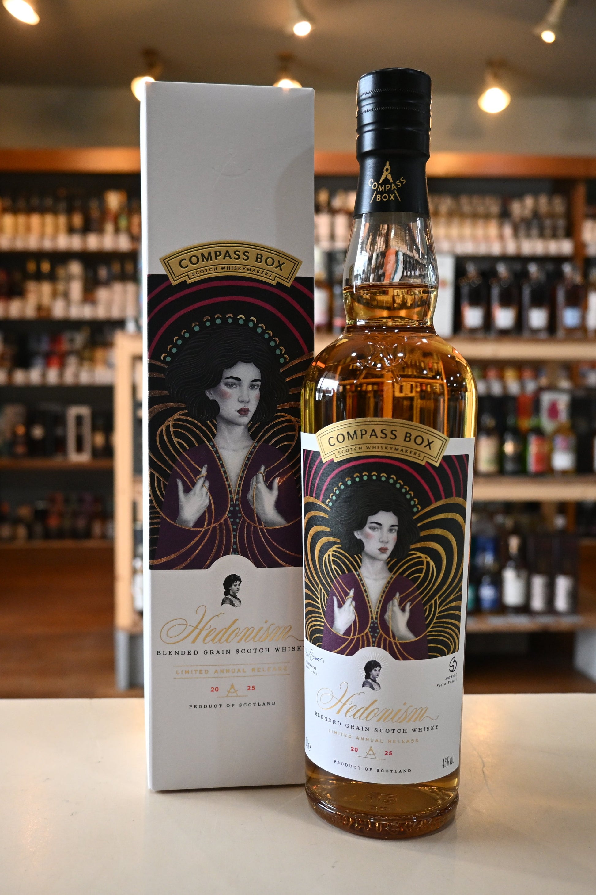 HEDONISM  ANNUAL RELEASE 2025  BLENDED GRAIN WHISKY　COMPASS BOX ヘドニズム　アニュアルリリース2025　コンパスボックス