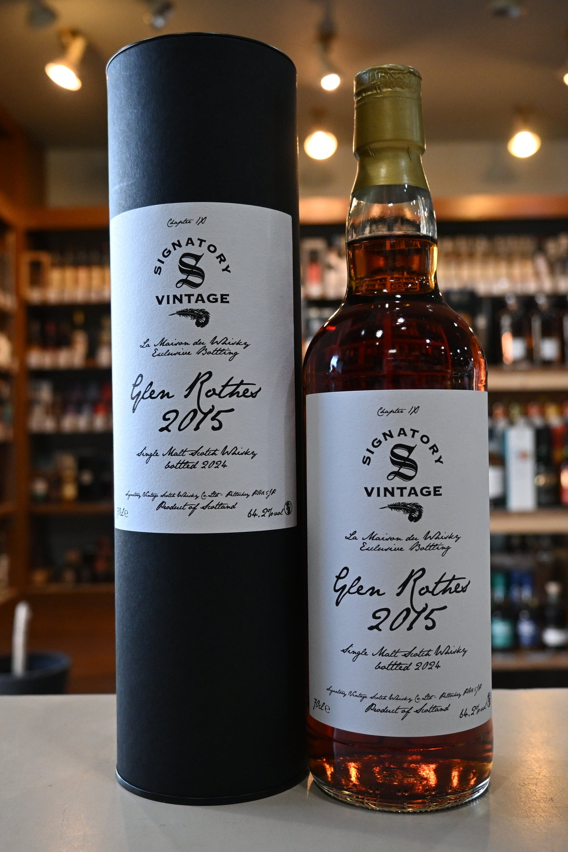 ラ・メゾン・ド・ウイスキー　シグナトリー社　グレンロセス2015　9年　GLENROTHES 2015 9yo La Maison du Whisky SIGNATORY