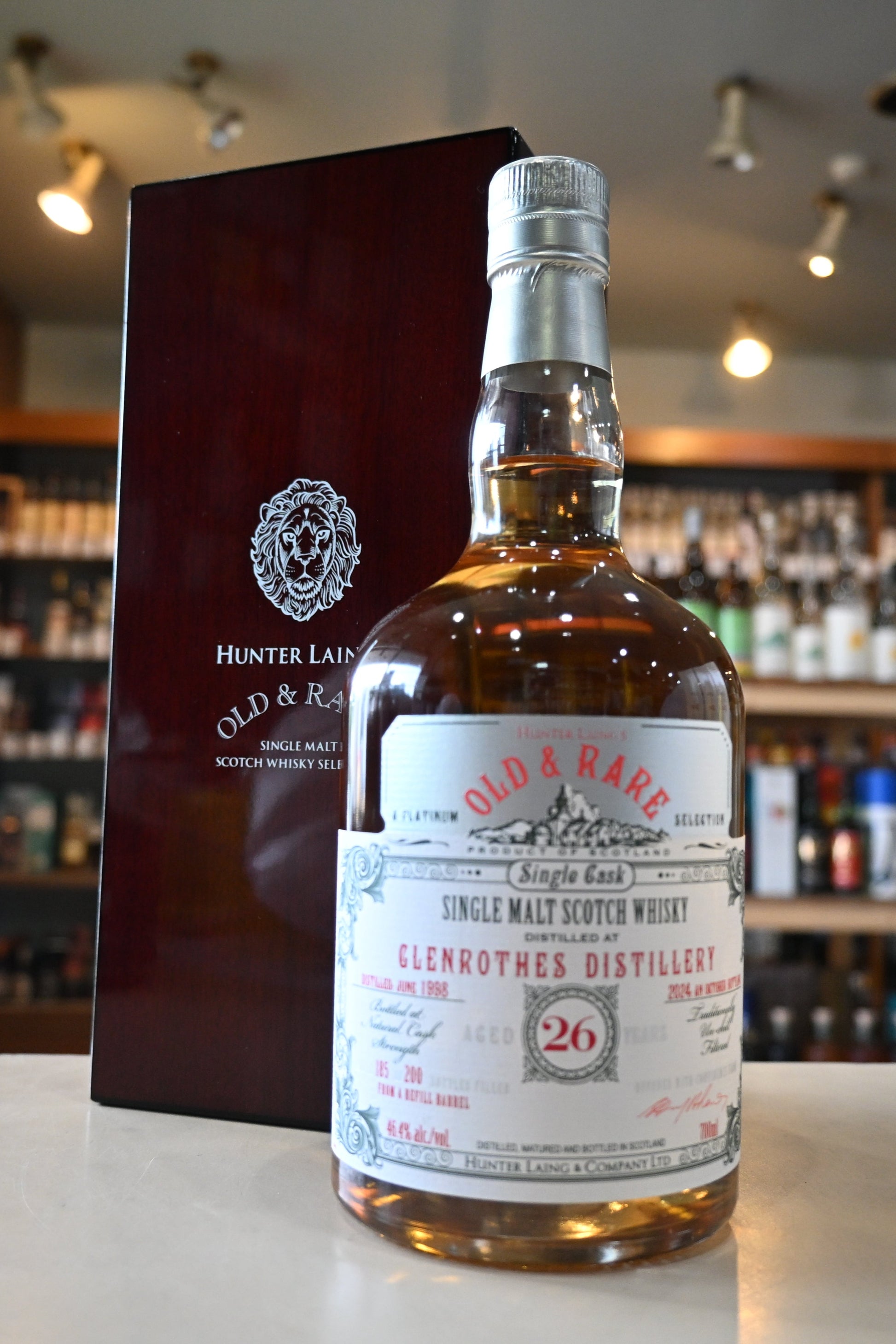 グレンロセス　1998　26年 オールド＆レア　GLENROTHES 1998 AGED 26 YEARS OLD & RARE