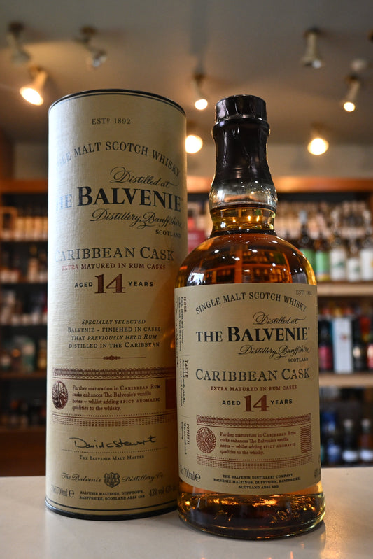 バルヴェニー 14年　カリビアンカスク　THE BALVENIE CARIBBEAN CASK