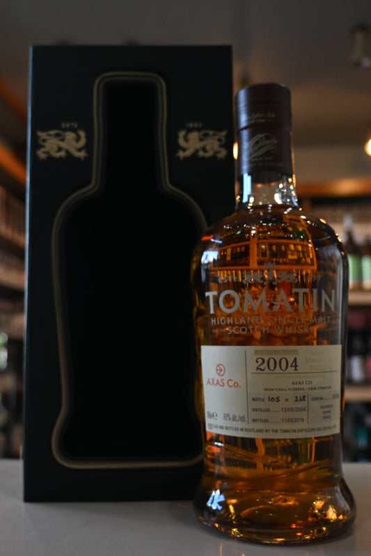 トマーティン・シングルカスク2004　by AXAS TOMATIN SINGLECASK2004