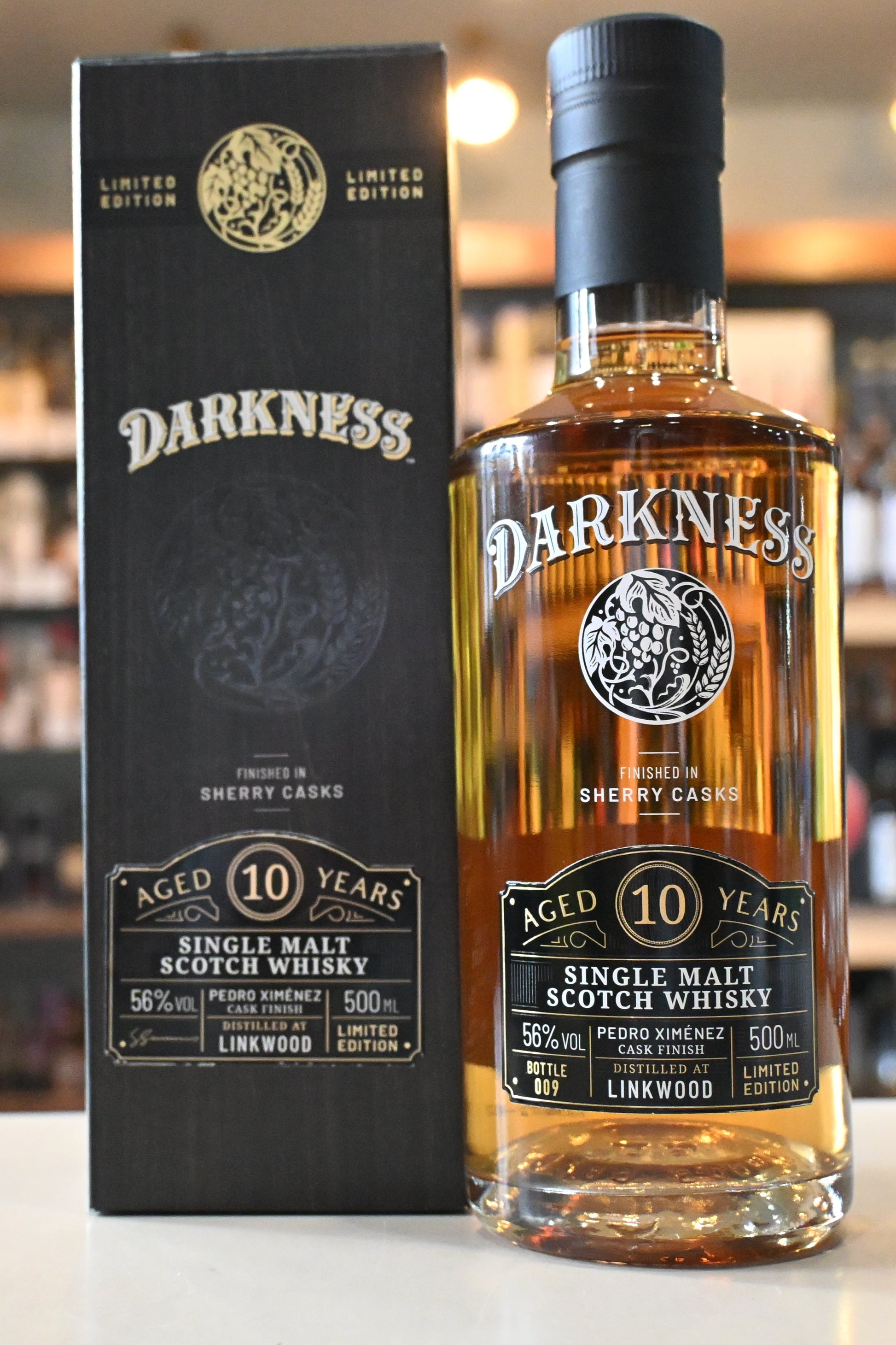 ダークネス　リンクウッド10年　DARKNESS LINKWOOD AGED 10 YEARS