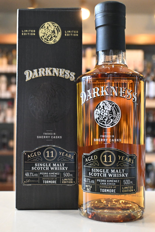 ダークネス　トーモア11年　DARKNESS TORMORE AGED 11YEARS