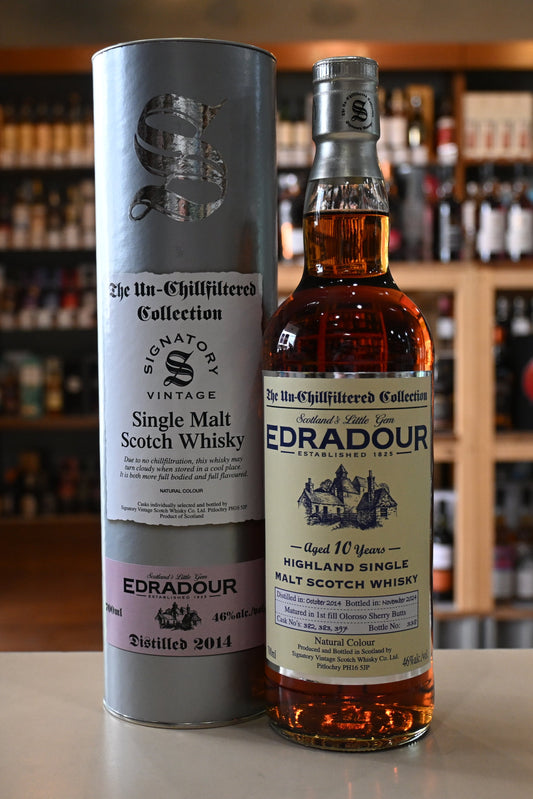 シグナトリー エドラダワー 10年 アンチルフィルタード SIGNATORY VINTAGE EDRADOUR 10Years UNCHILLFILTERED