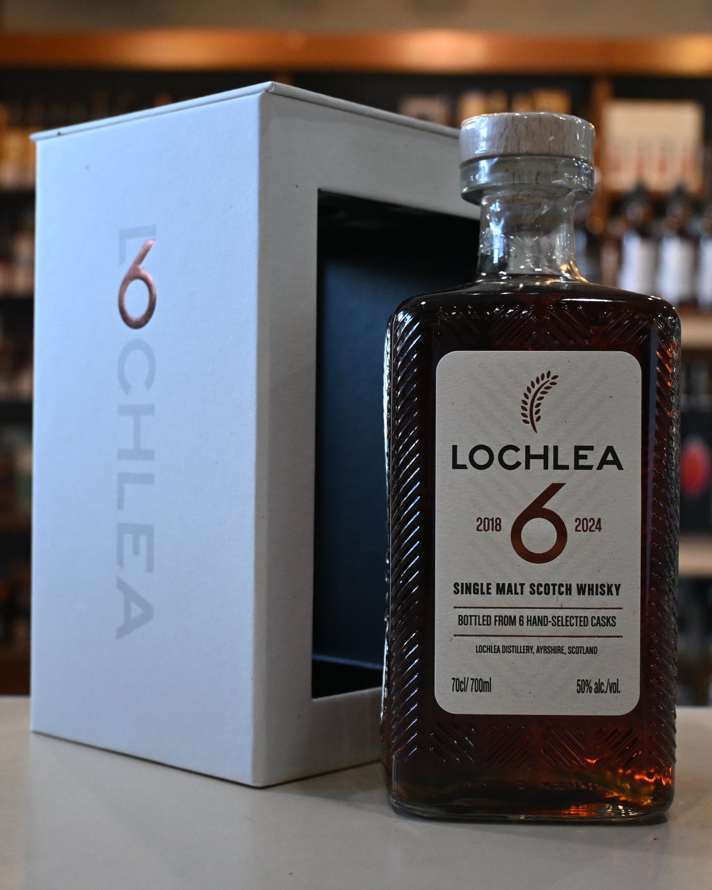 ロッホリー6年　LOCHLEA BOTTLED FROM 6 HAND-SELECTED CASKS