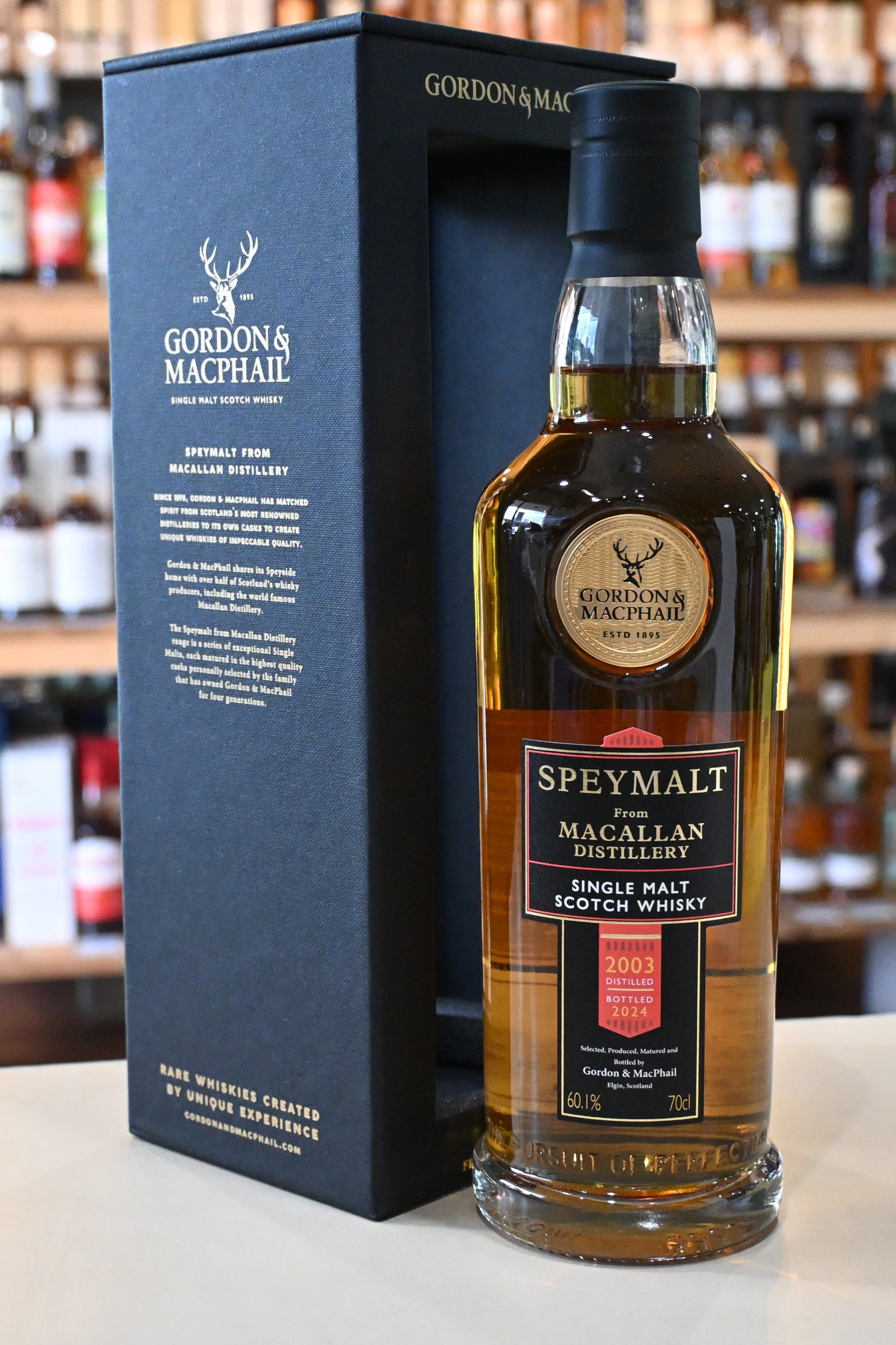 マッカラン2003 ゴードンアンドマクファイル  スペイモルト MACALLAN 2003 GORDON & MACPHAIL SPEYMALT 60.1