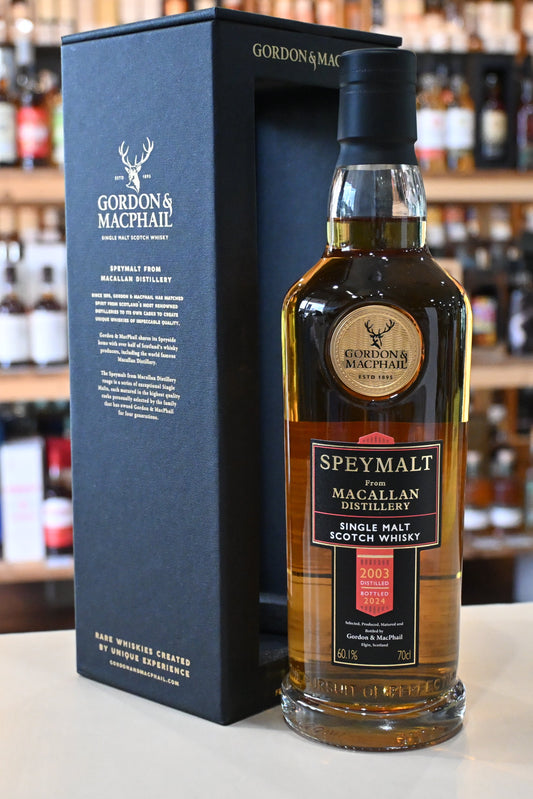 マッカラン2003 ゴードンアンドマクファイル  スペイモルト MACALLAN 2003 GORDON & MACPHAIL SPEYMALT 60.1