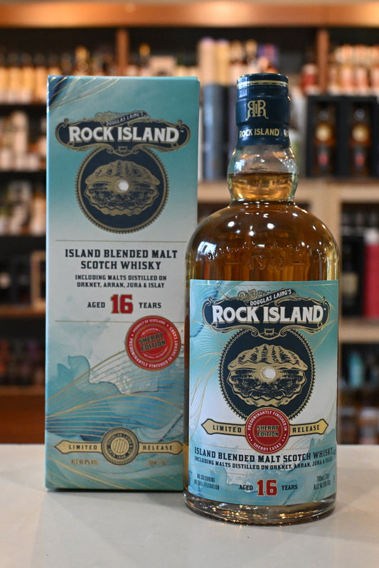ロック アイランド 16年 シェリーエディション / ダグラスレイン ブレンデッドモルト　ROCK ISLAND AGED 16 YEARS SHERRY EDITION DOUGLAS LAING‘S