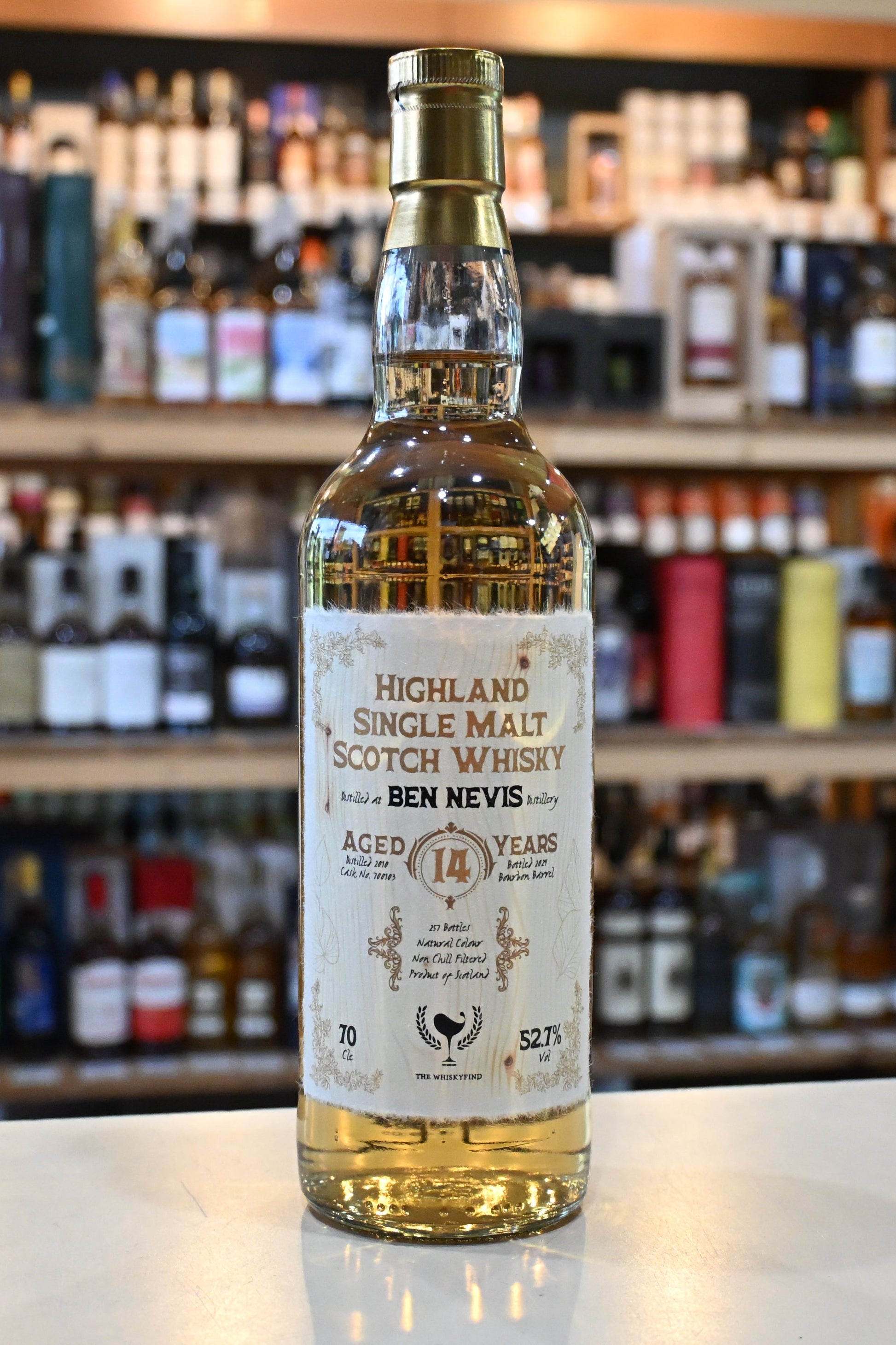 ウイスキーファインド Ode To Immortality　ベンネヴィス 14年 2010　THE WHISKY FIND  Ode To Immortality BEN NEVIS AGED 14 YEARS