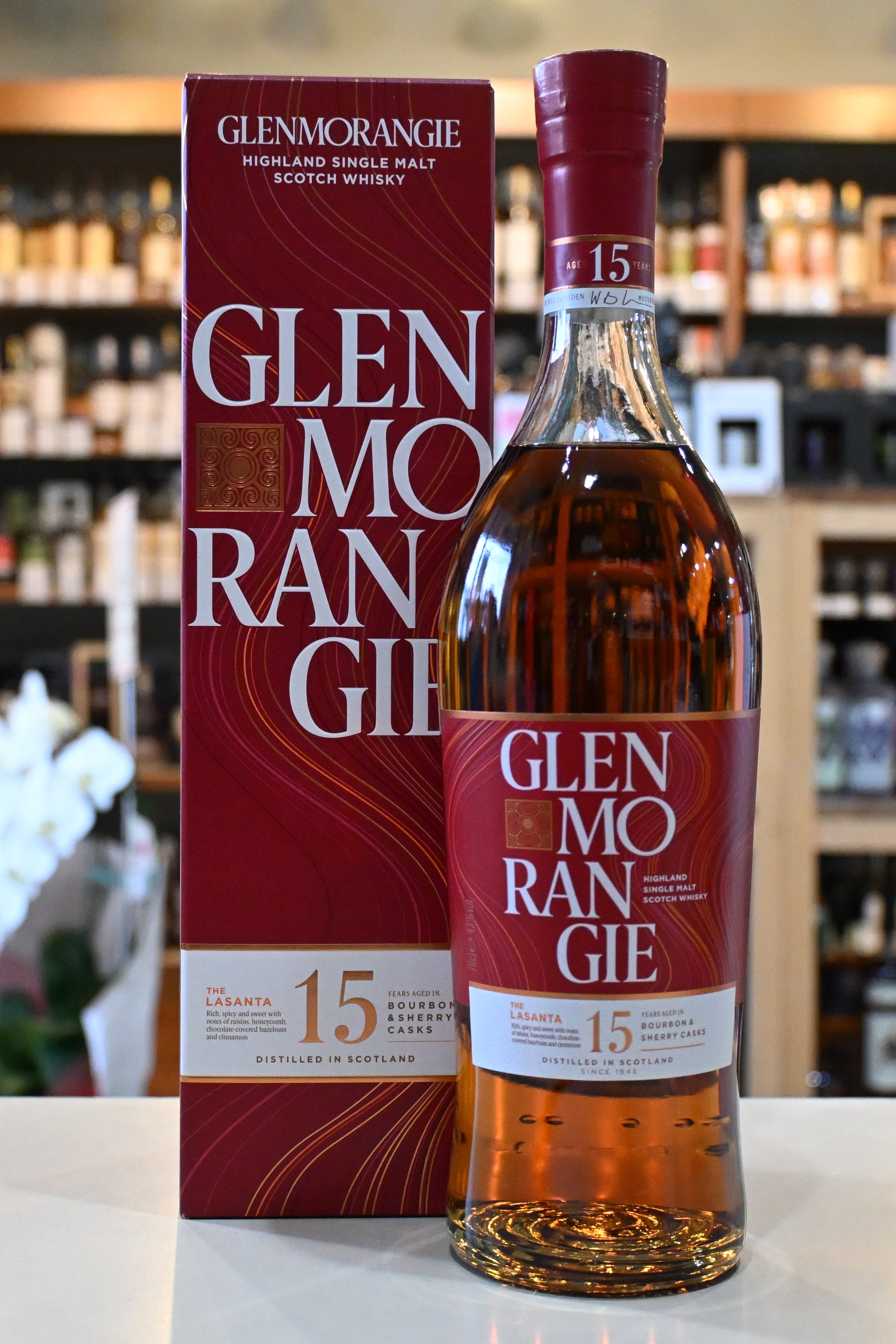 グレンモーレンジ 15年 ラサンタ GLENMORANGIE 15YEARS AGED THE