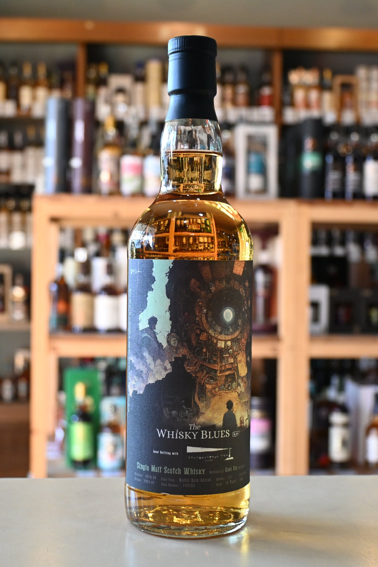 Caol Ila カリラ2010-2024　Joint Bottling with: CAMPBELLTOUN LOCH　ウイスキーエイジ　ウイスキーブルース　The WHISKY BLUES 