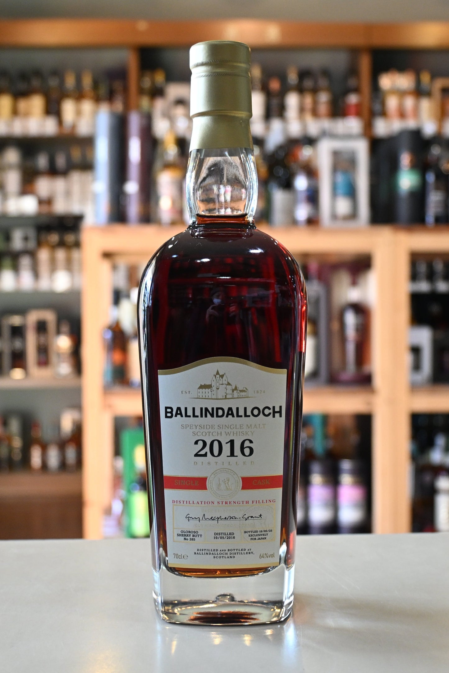 バリンダロッホ2016　ディスティレーションストレングスフィリング　 BALLINDALLOCH 2016 DISTILLATION STRENGTH FILLING