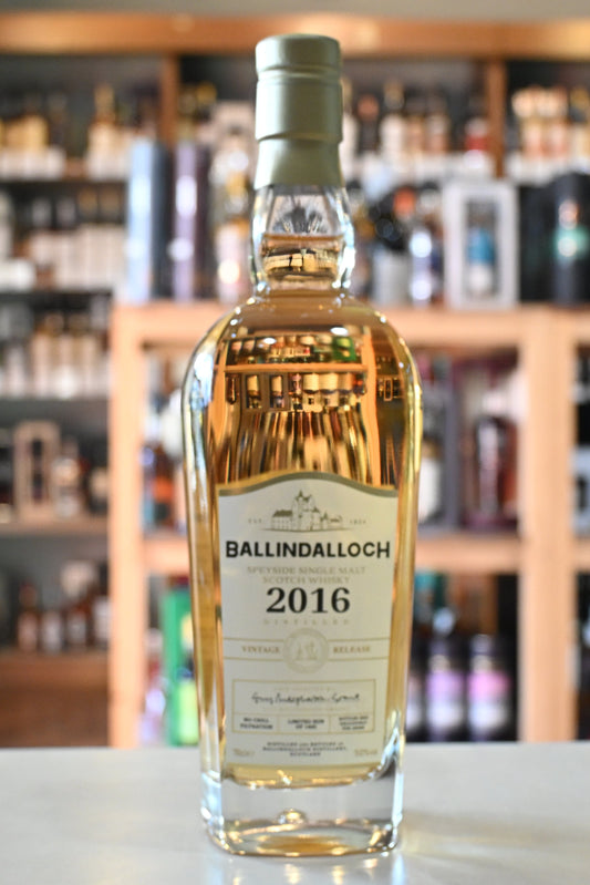 バリンダロッホ　ヴィンテージリリース 2016　 BALLINDALLOCH 2016 VINTAGE RELEASE