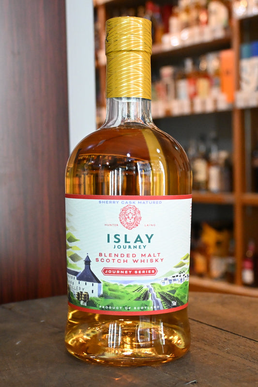 アイラ・ジャーニー シェリー 　ハンターレイン ブレンデッドモルト　ISLAY JOURNEY SHERRY CASK MATURED HL BLENDED MALT
